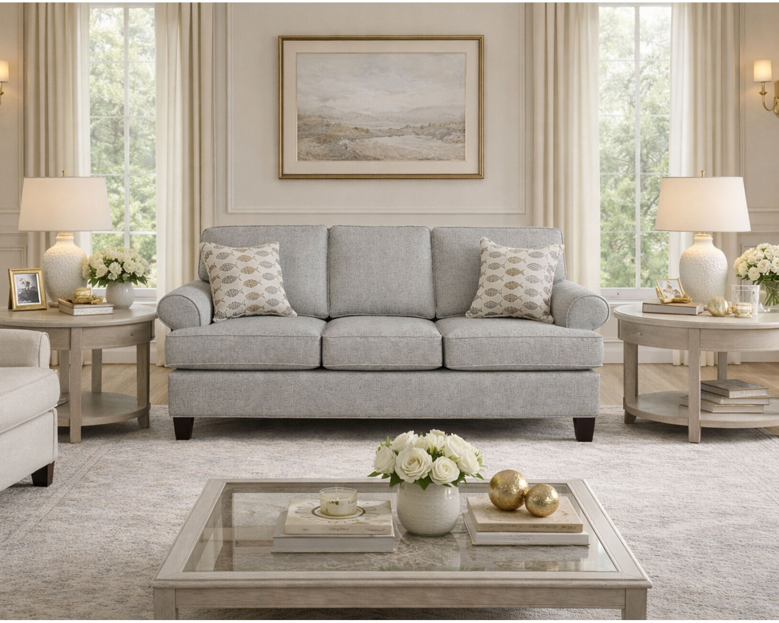 Weaver 80" Sofa (+100 Standard and Performance Fabrics) - Style That Fits Your Home. Quality That Lasts.