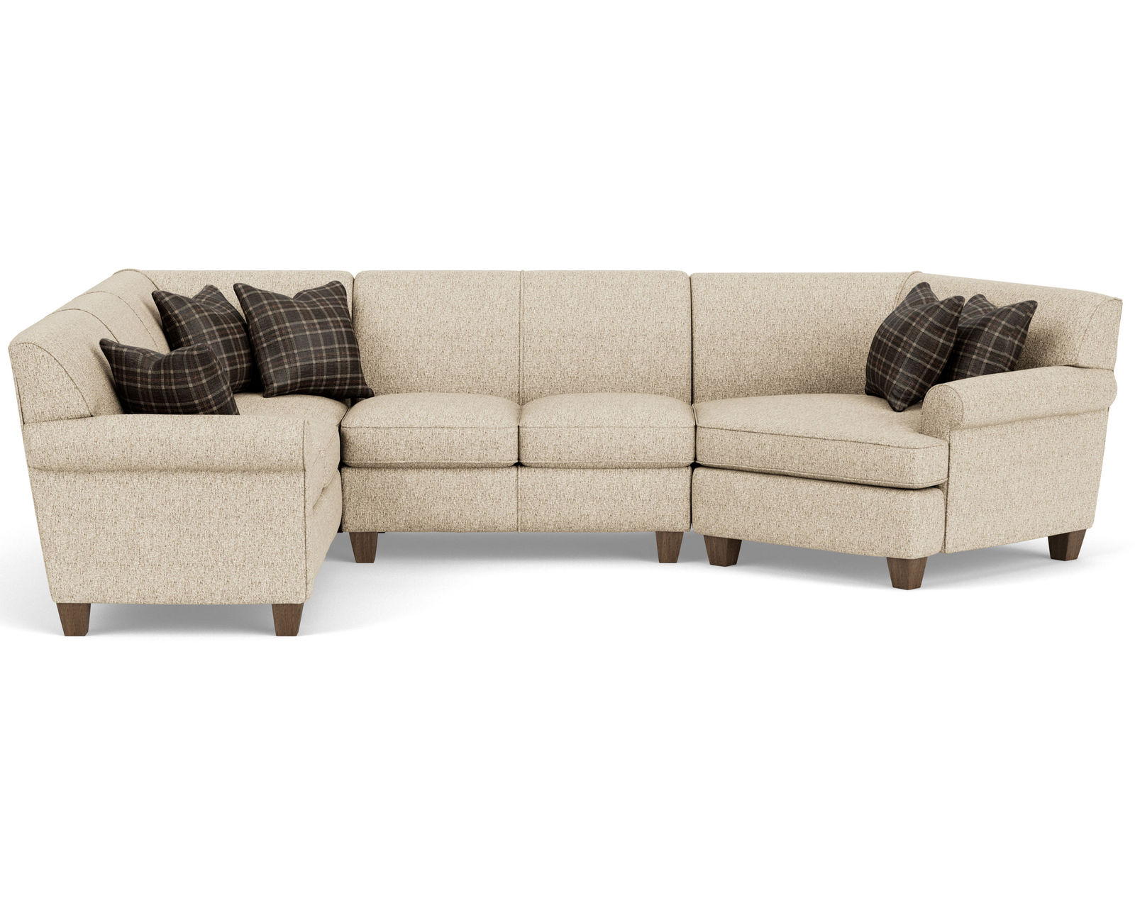 Dana 5990 Sectional (100+ fabrics) - Sectional Layout L:  Dana Stationary Sectional 