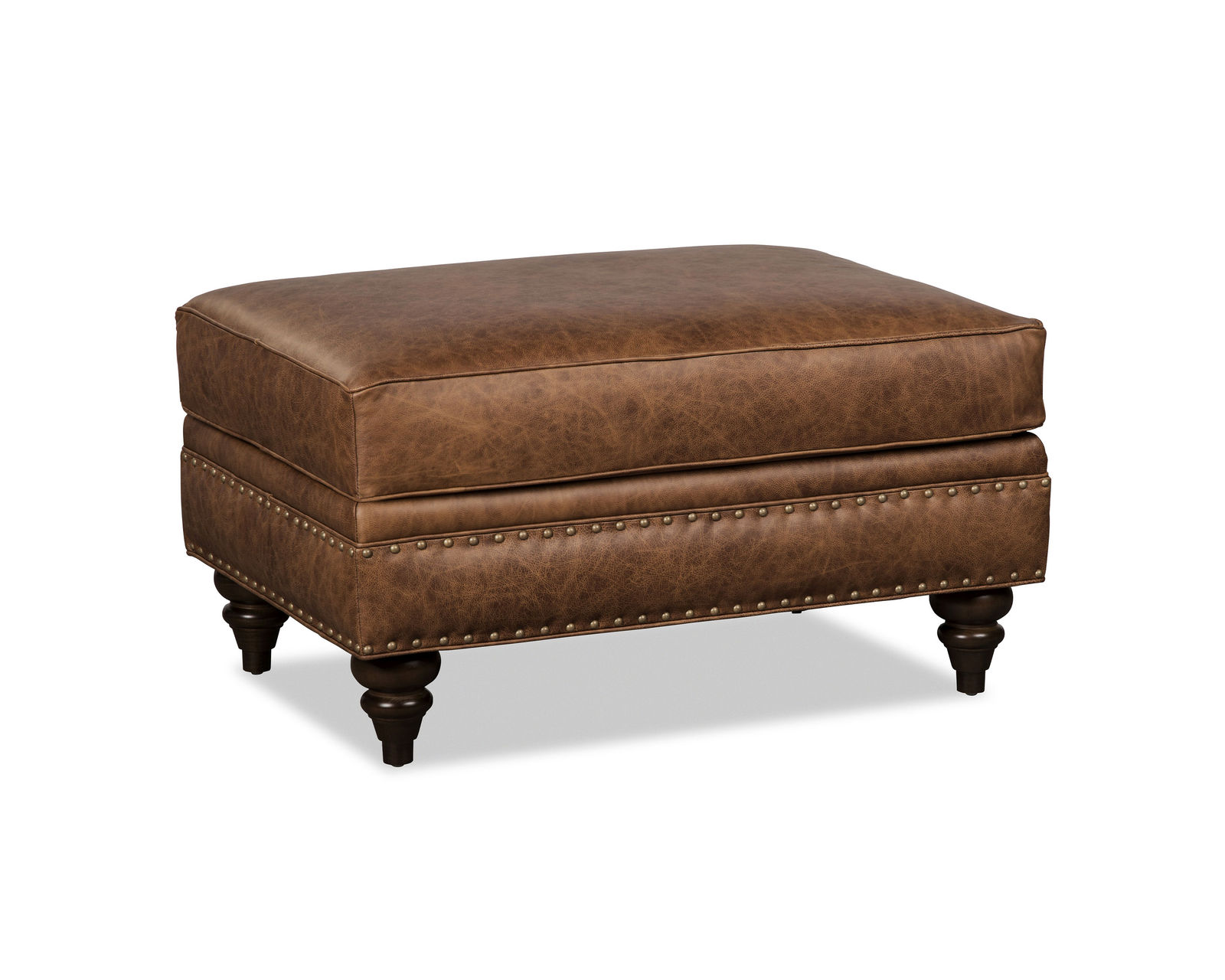 Chesterfield L7431 Leather Sofa (+40 leathers) 88" and 99" - Chesterfield 25" x 36" Leather Ottoman