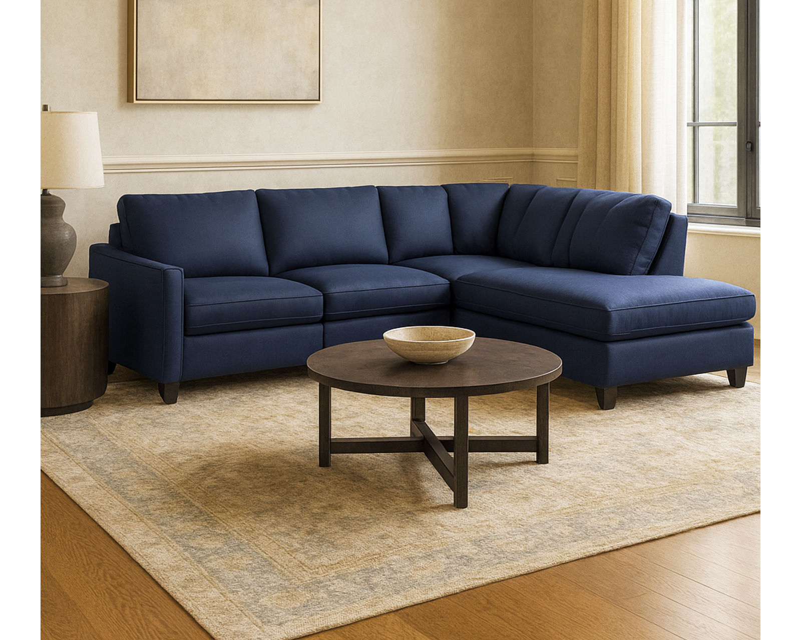 Charli 77743 Sectional (+100 leathers) - Over 100 leather colors
