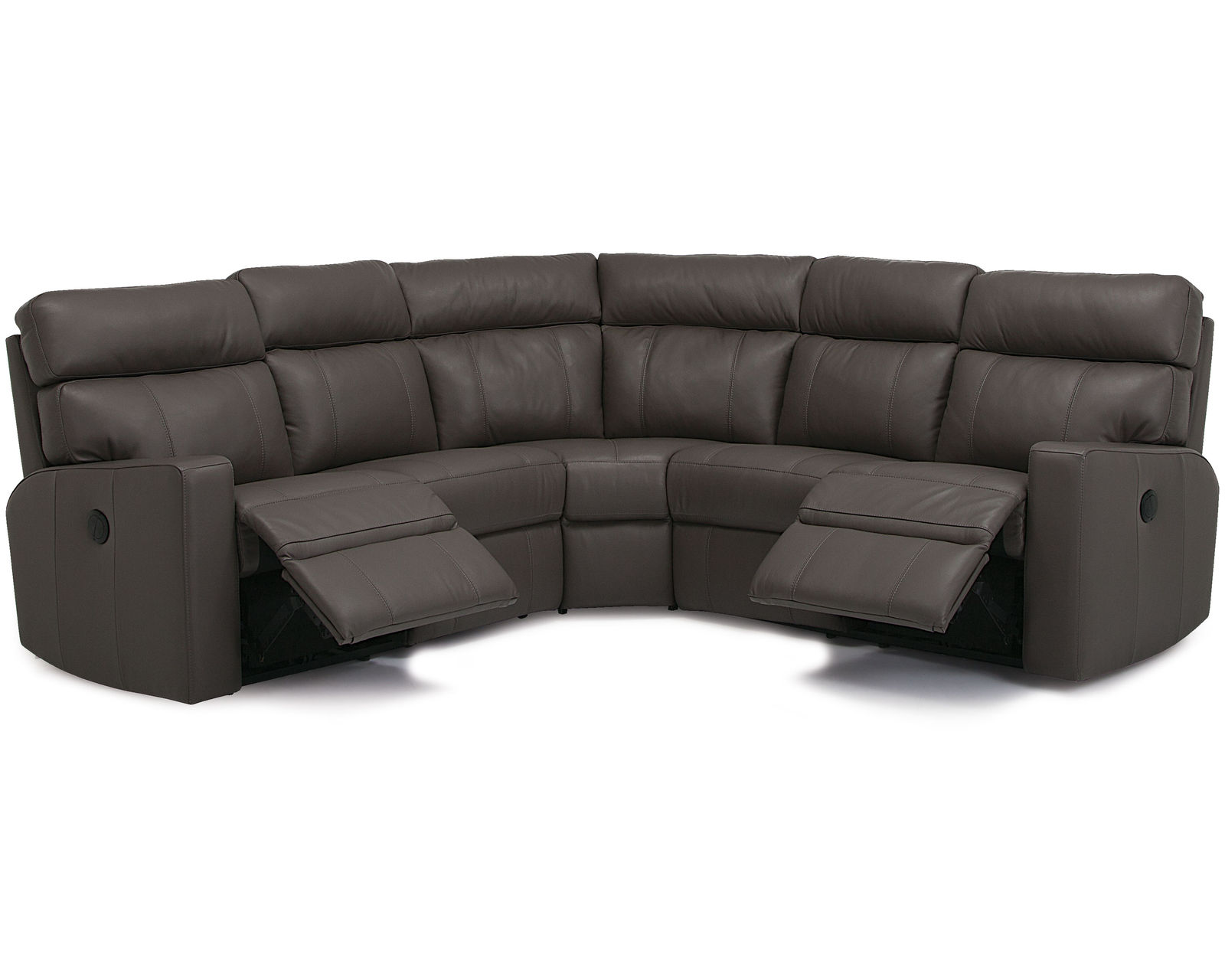 Oakwood 41049 Reclining Sectional (+100 leathers) - Layout A: Three Piece Sectional 113" x 113"