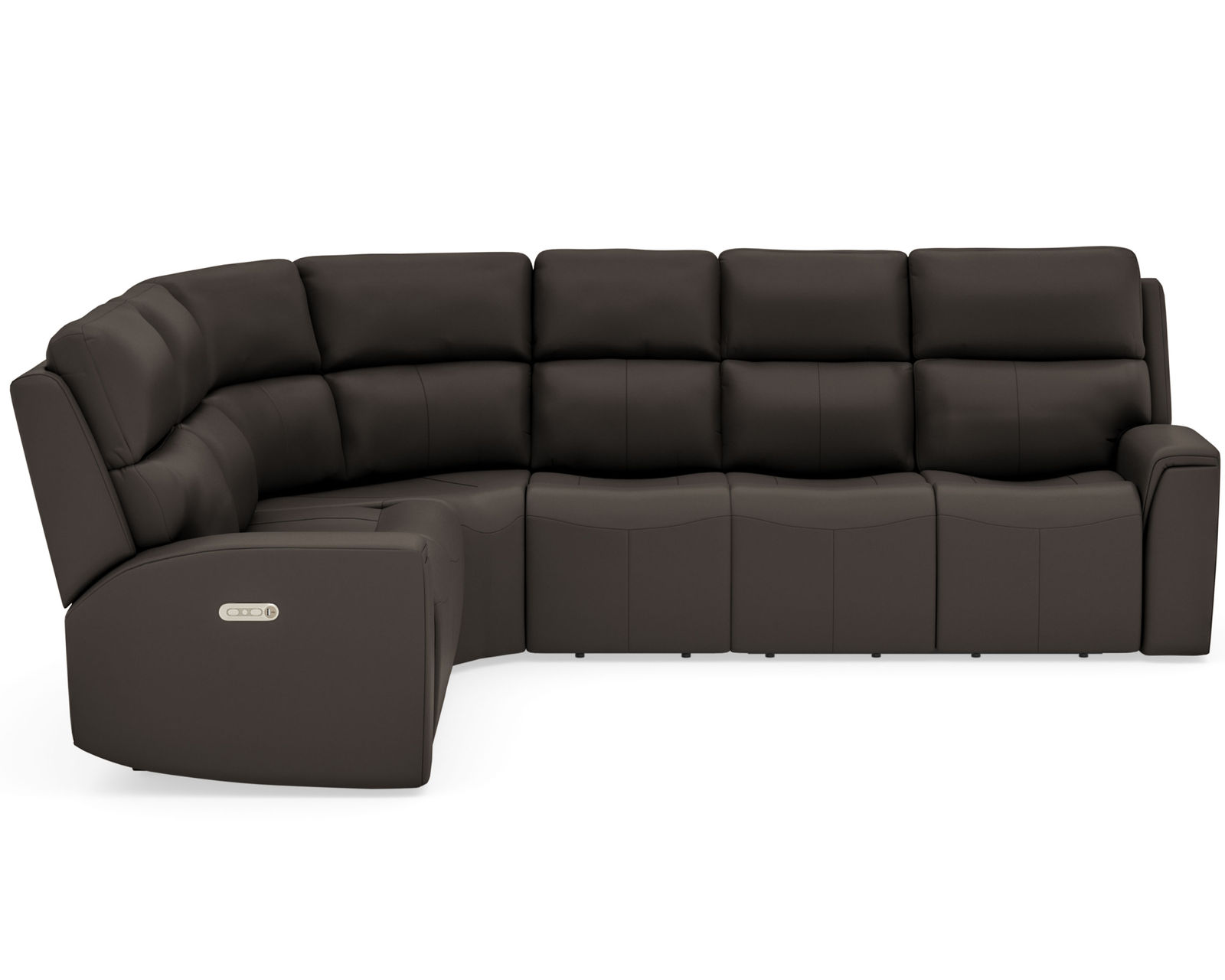 Jarvis Leather Power Reclining Sectional with Power Headrest (009-70) ZERO GRAVITY - In stock