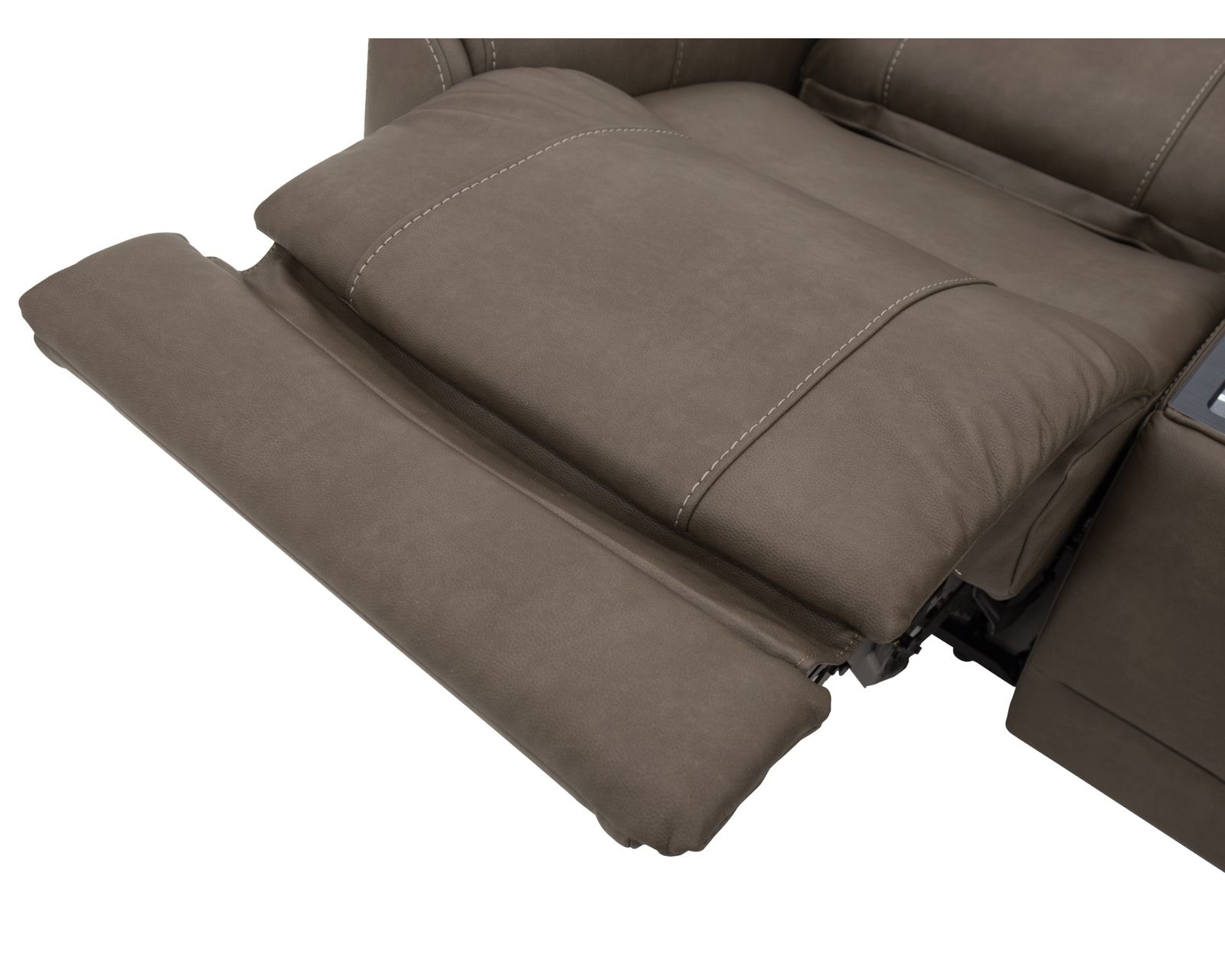 Ranger Triple Power Zero Gravity Reclining Console Loveseat with Heat and Massage (73") 2 colors - In stock - Extended Footrest For Extra Comfort