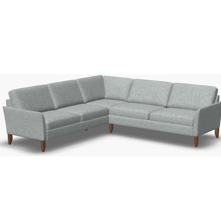 Layout B: Two Piece Sectional 102" x 103"