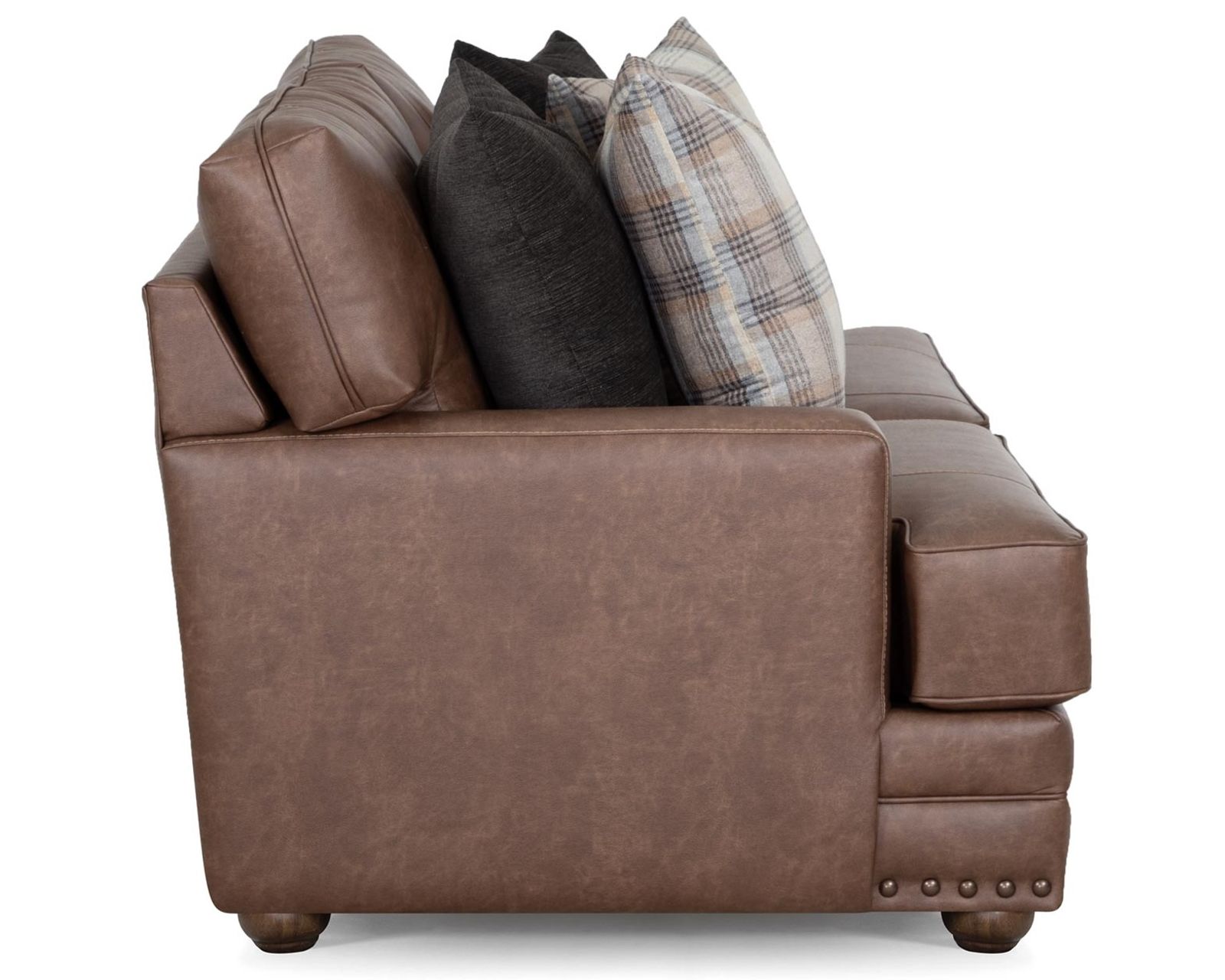 Felix 100" Extra-Wide Sofa (Leather Character. Refined Comfort) - The Luxury Look You Love—At a Price You’ll Love.