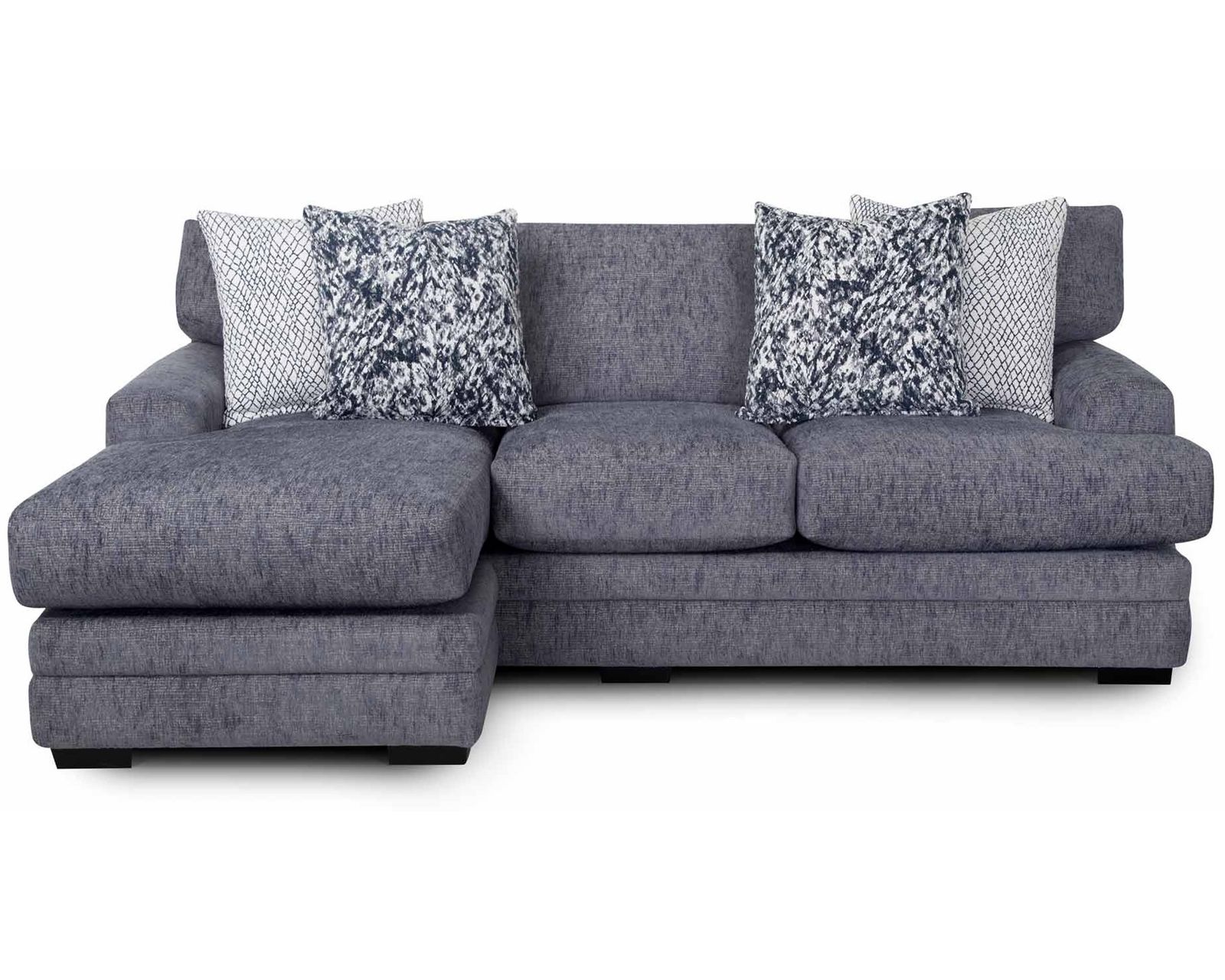 Sapphire 99" Sofa with Reversible Chaise (Relax Your Way. Reversible Chaise Comfort with a Fresh Designer Look) - Designer Style Without the Designer Price.