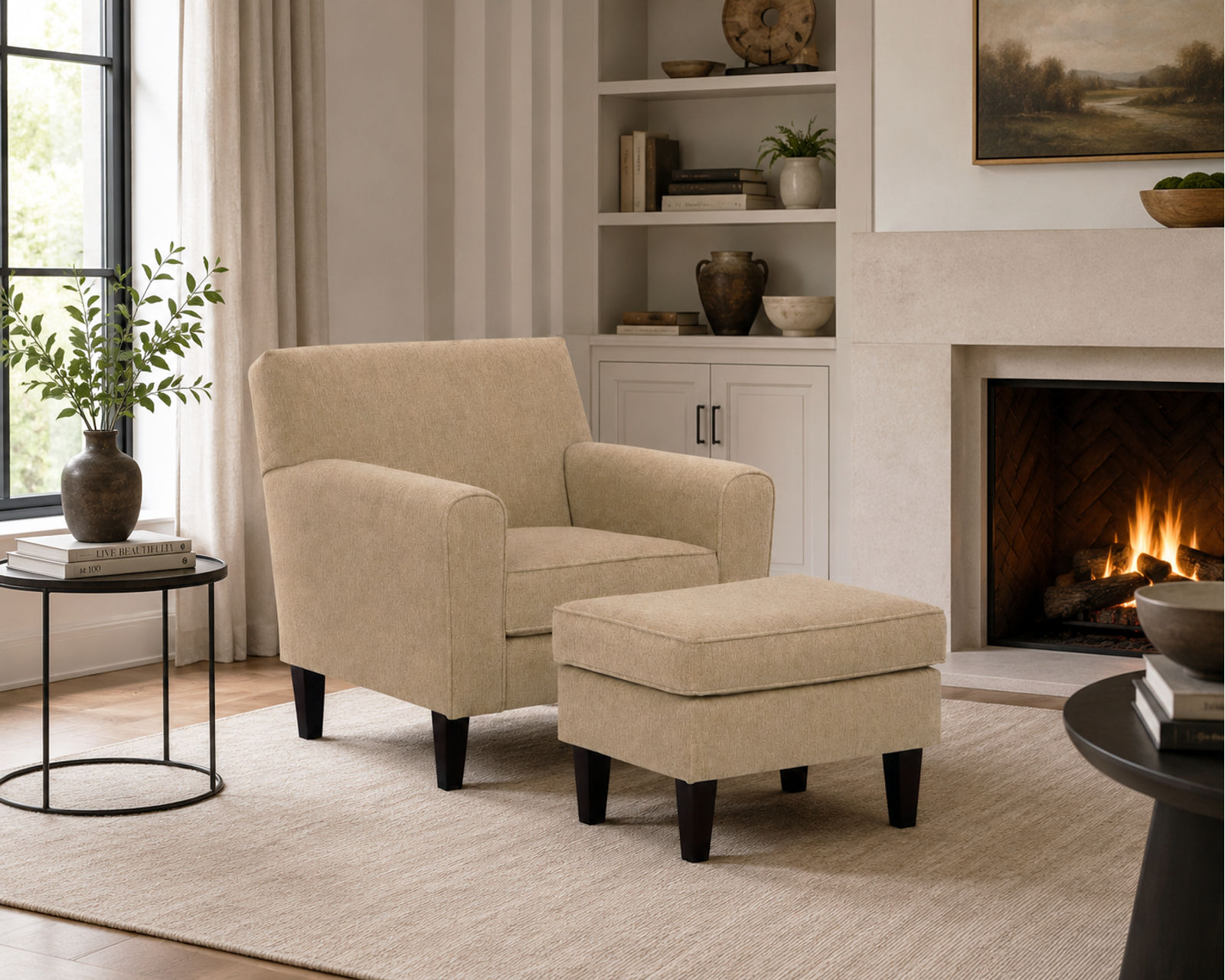 Maisie 83" Sofa (+100 fabrics) 3 wood finishes - Premium Furniture. Honest Value. Guaranteed Satisfaction.