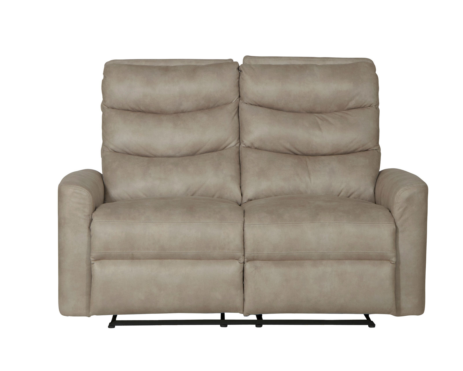 Gill 81" Dual Reclining Sofa (best value in America) - Putty - Gill Dual Reclining Loveseat 