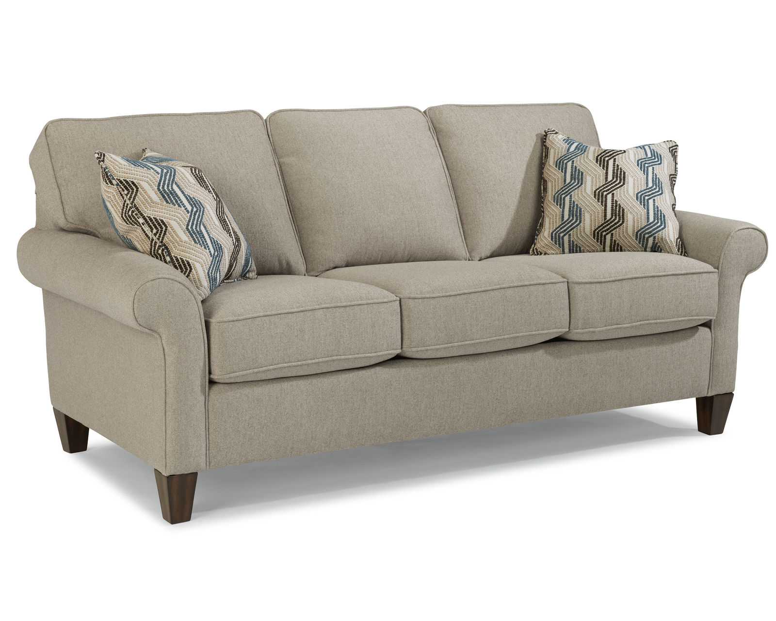 Westside 5979 Sofa (100+ fabrics) 79" - High resiliency foam core seating cushions 2lb to 2.5 lb (Industry standard 1.8)