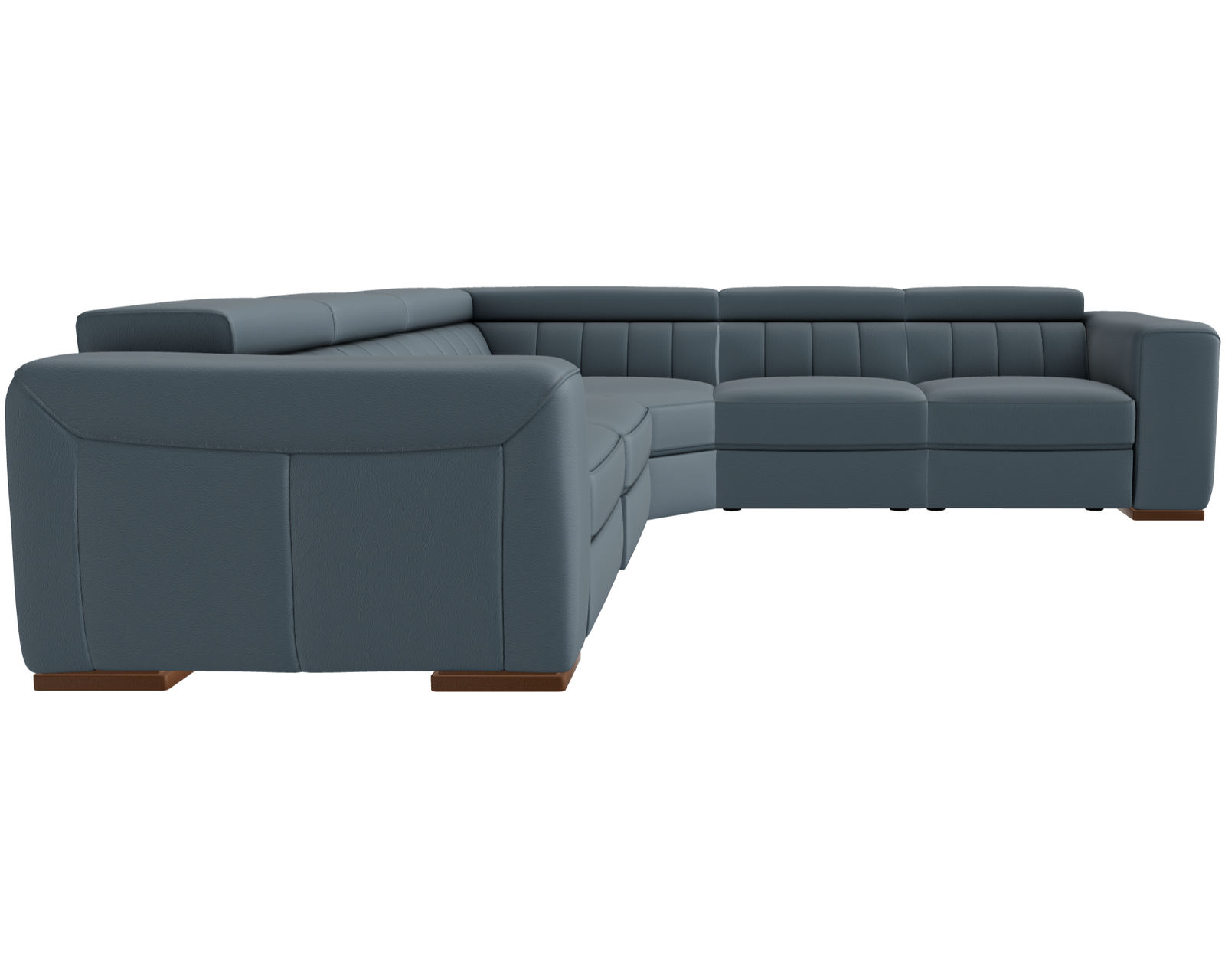 Forza X790 Stationary Sectional (+50 leathers) - Layout I: Five Piece Sectional 126" x 126"