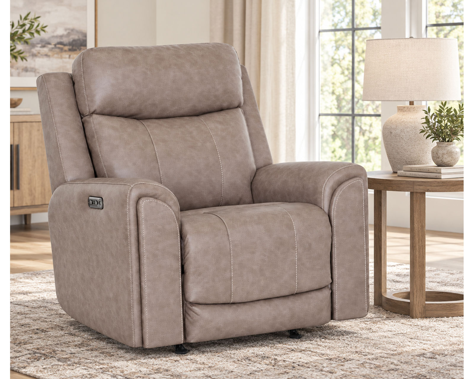 Argent 4730 Power Headrest Rocker Recliner with Neori Air Massage (Deep-Tissue Air Massage. Total Relaxation) 3 colors - Deep-Tissue Air Massage. Total Relaxation