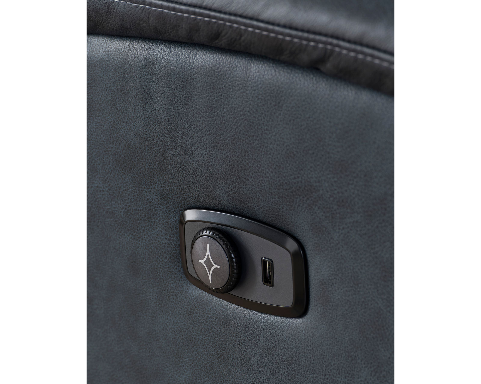 Maverly Leather Reclining Sectional (+46 leathers)