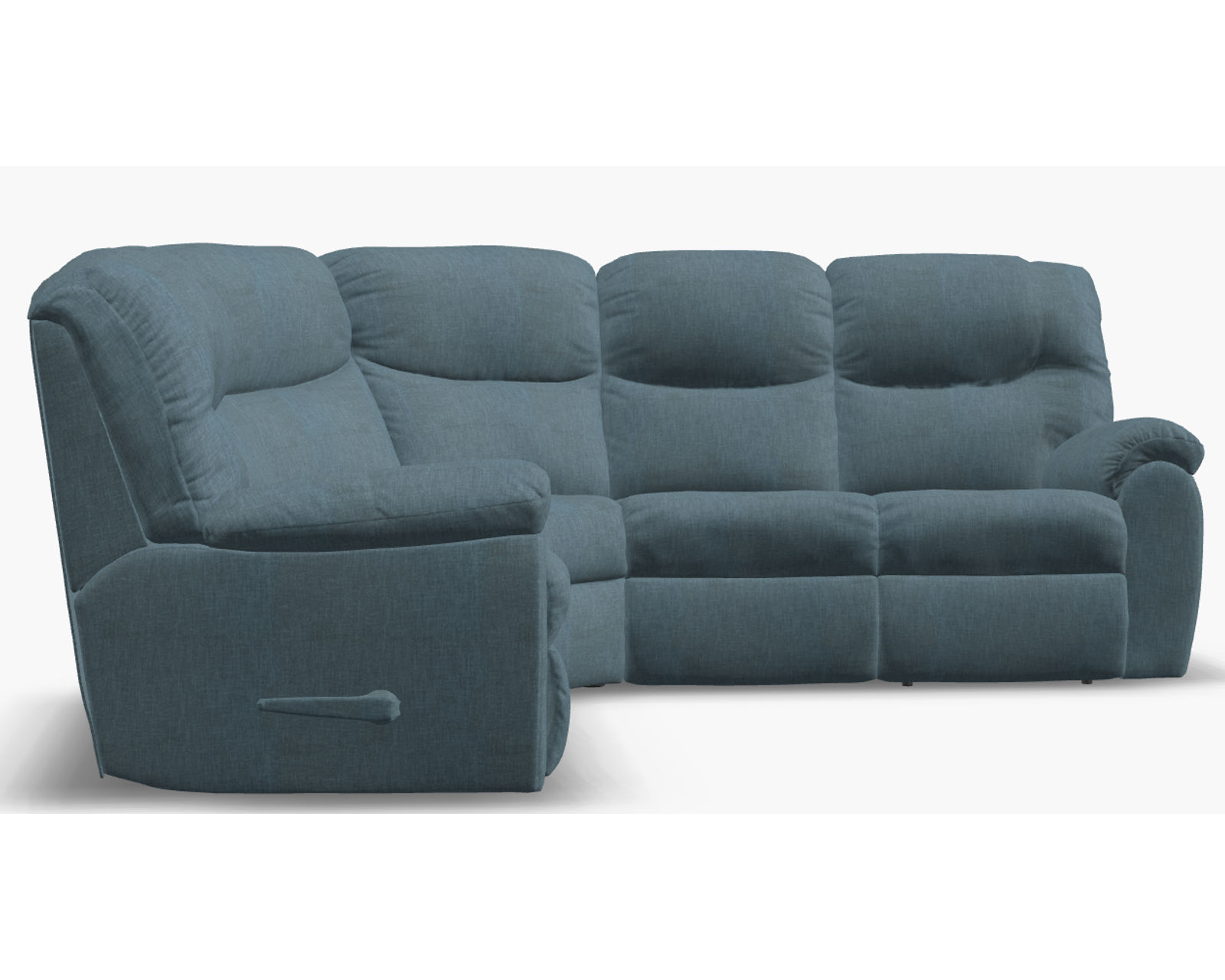 Regent 41094 Reclining Sectional (+50 fabrics) - Layout A: Five Piece Sectional 101" x 101"