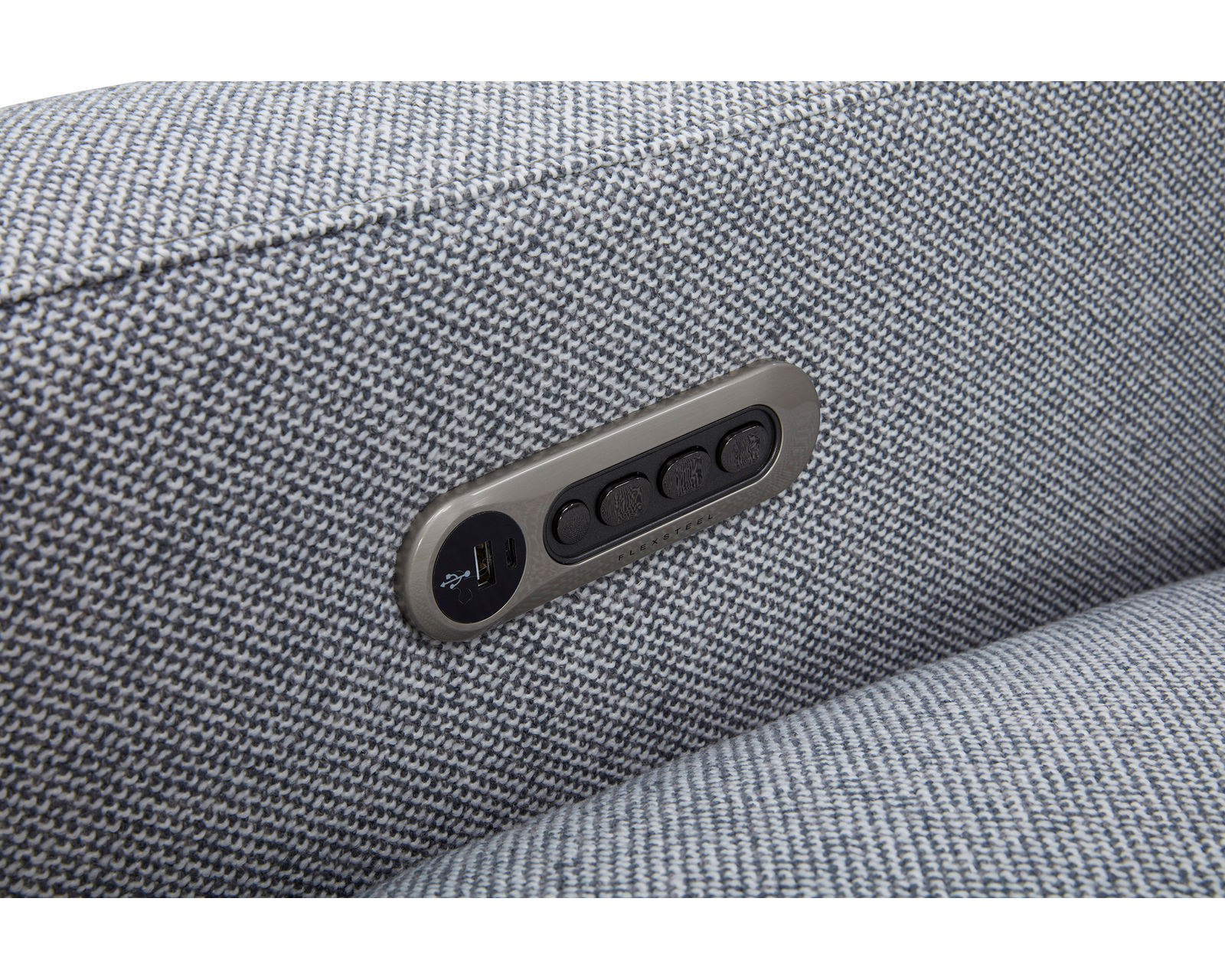 Ava 1685 Triple Power Recliner (2 colors) In stock - Triple Power Control with USB A and C with Return to Home Button
