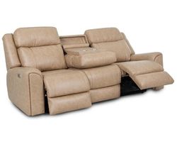 Parker 91" Reclining Sofa with Drop-Down Table &amp; Cupholders (Refined Style. Personalized Comfort. Available Neori™ Air Massage)