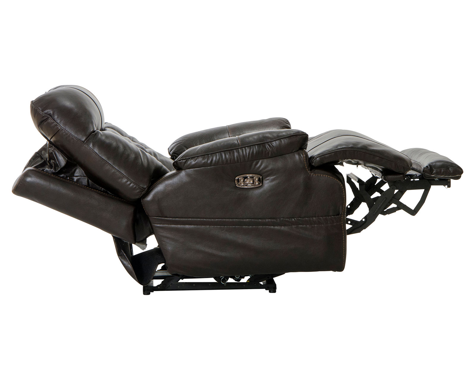 Naples Power Headrest Power Lay Flat Recliner w/Extended Ottoman - Italian Leather Luxury, Lay-Flat Relaxation & Extended Head-to-Toe Support (2 colors) - Built for Comfort. Designed to Last.