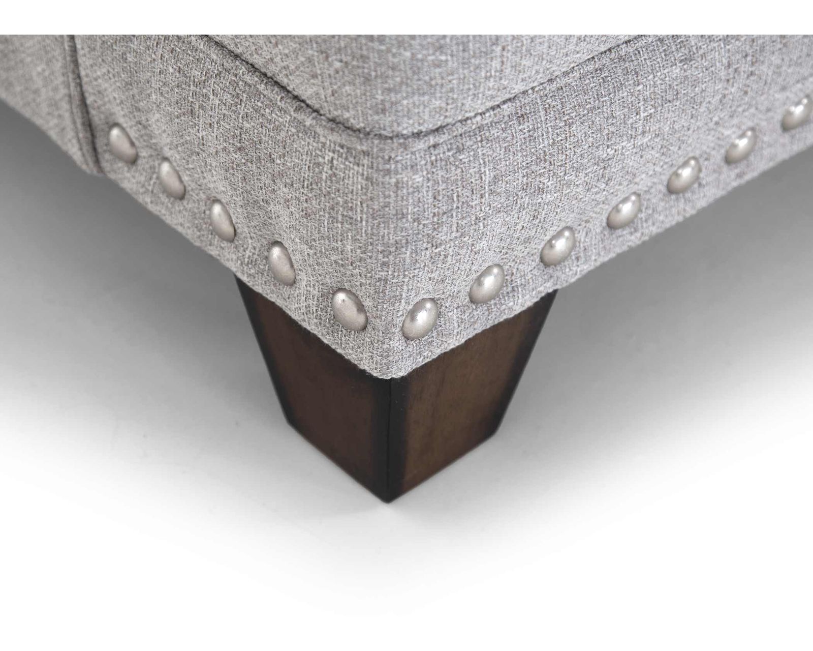 Fletcher Extra Wide 102" Sofa (Grand Scale. Classic Details) - Nailhead Trim Along the Base