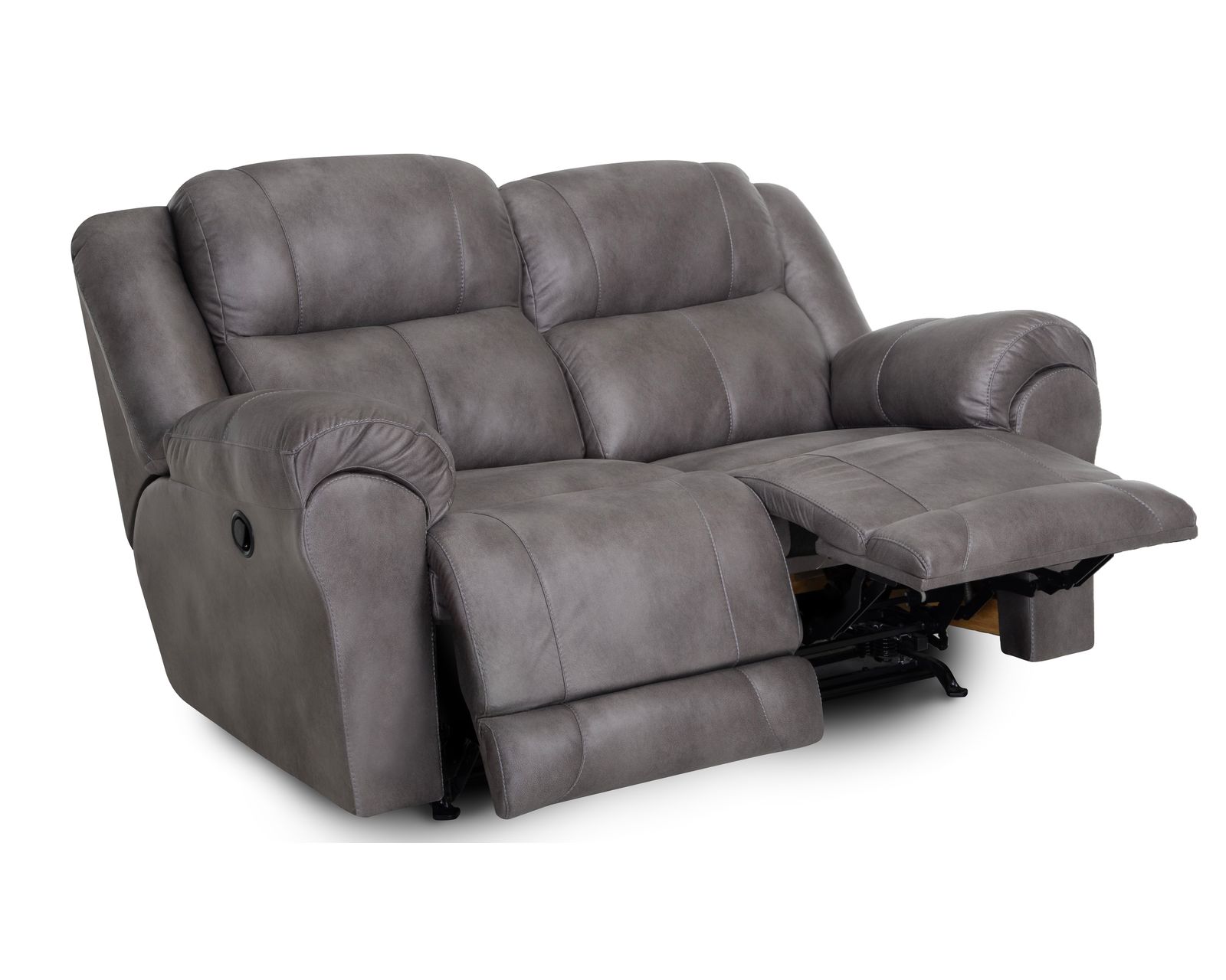 Croft 90" Reclining Sofa Smoke (Plush Comfort. Easy Reclining. Built for Everyday Living) 2 colors - Croft Rocking Reclining Loveseat