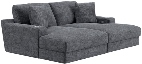 Layout A:  Two Piece Chaise Sectional 51" wide x 67" deep