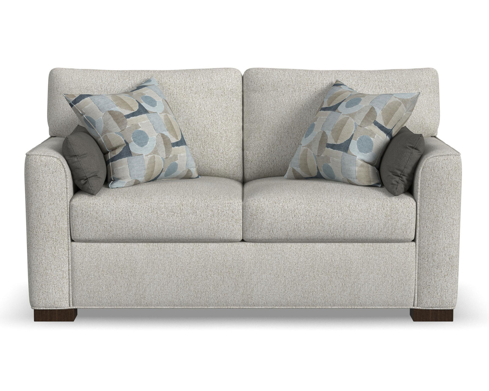 Jasper 91" Stationary Sofa (+100 colors) - 	Jasper 66" Loveseat