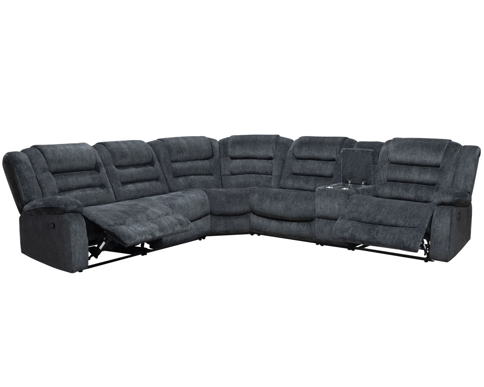 Bolton Reclining Sectional (Performance fabric) In stock - Fast shipping)