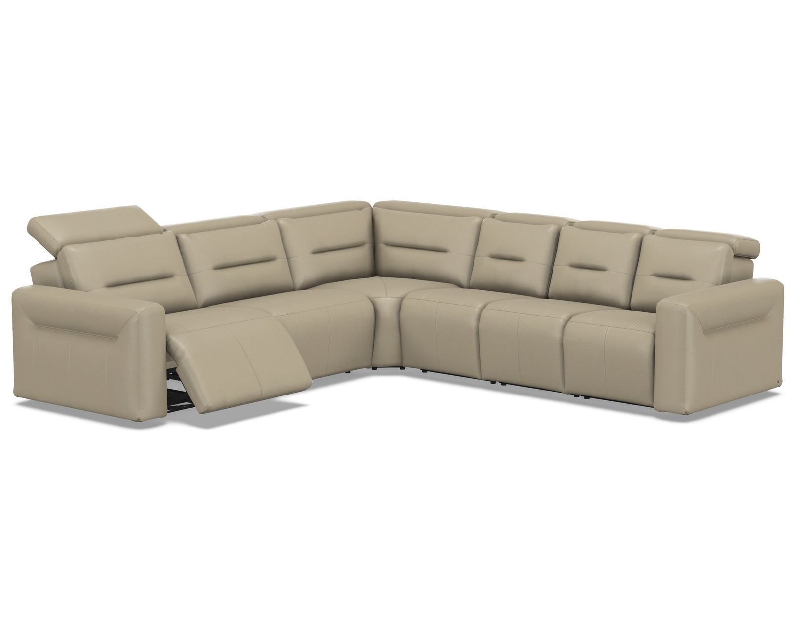 Hudson 3008 Power Headrest Power Reclining Sectional (standard and wide width) +140 leathers