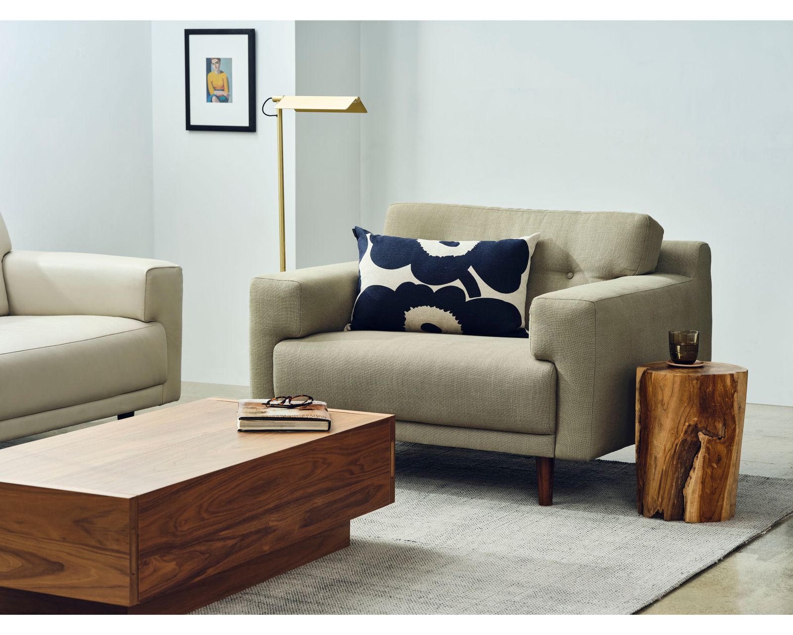 Remi 77159 Sofa (87" or 101") +50 fabrics