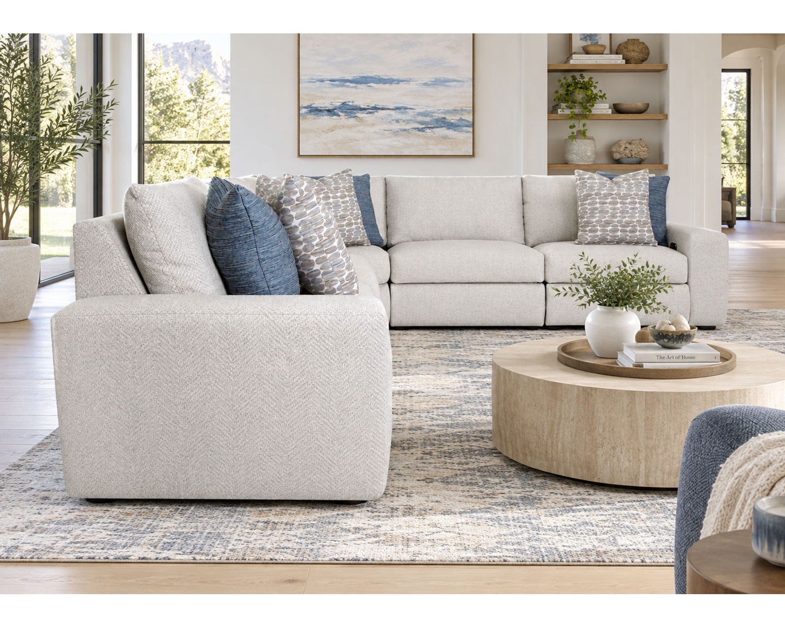 Toronto 400 Modular Wide-Seat Power Reclining Sectional (Wide-Seat Comfort. Power Reclining. Designed Around You) 3 colors - Big on Space. Built for Comfort.