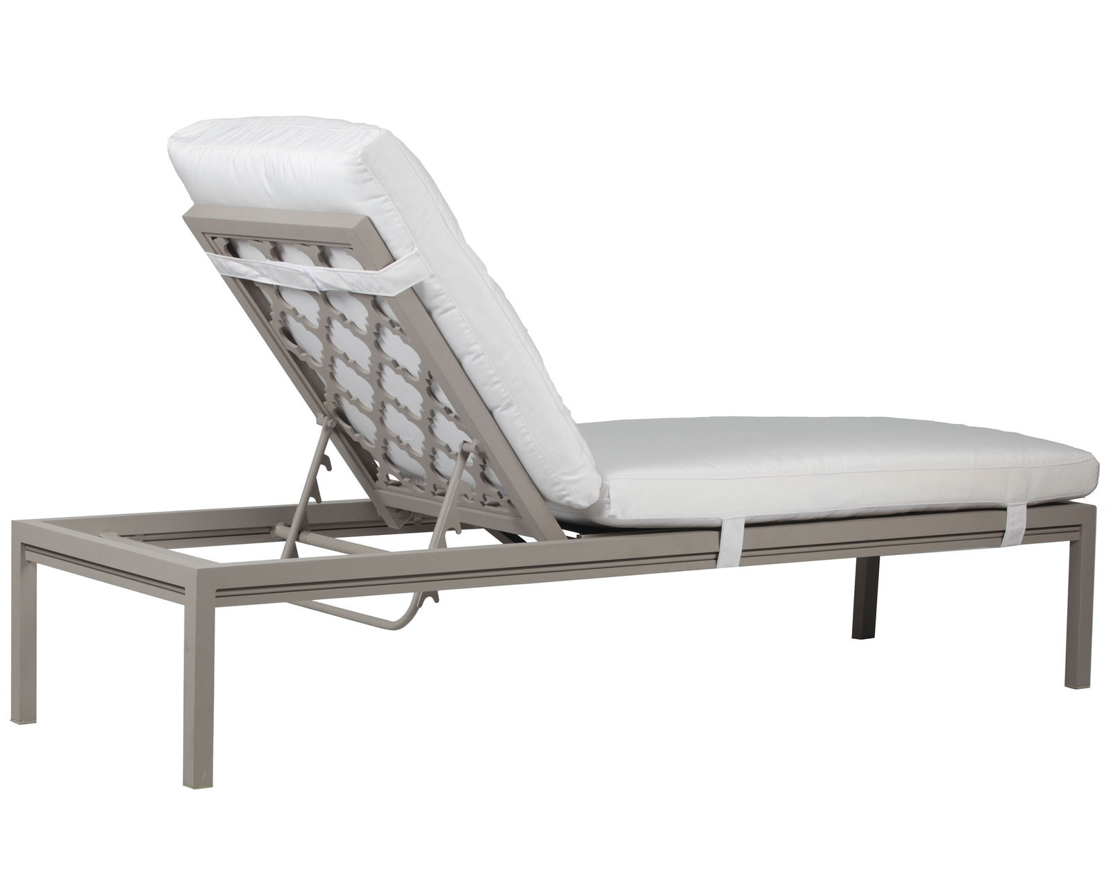 Willow Chaise Lounge (110 fabrics - 8 metal finishes) - Willow Chaise Lounge