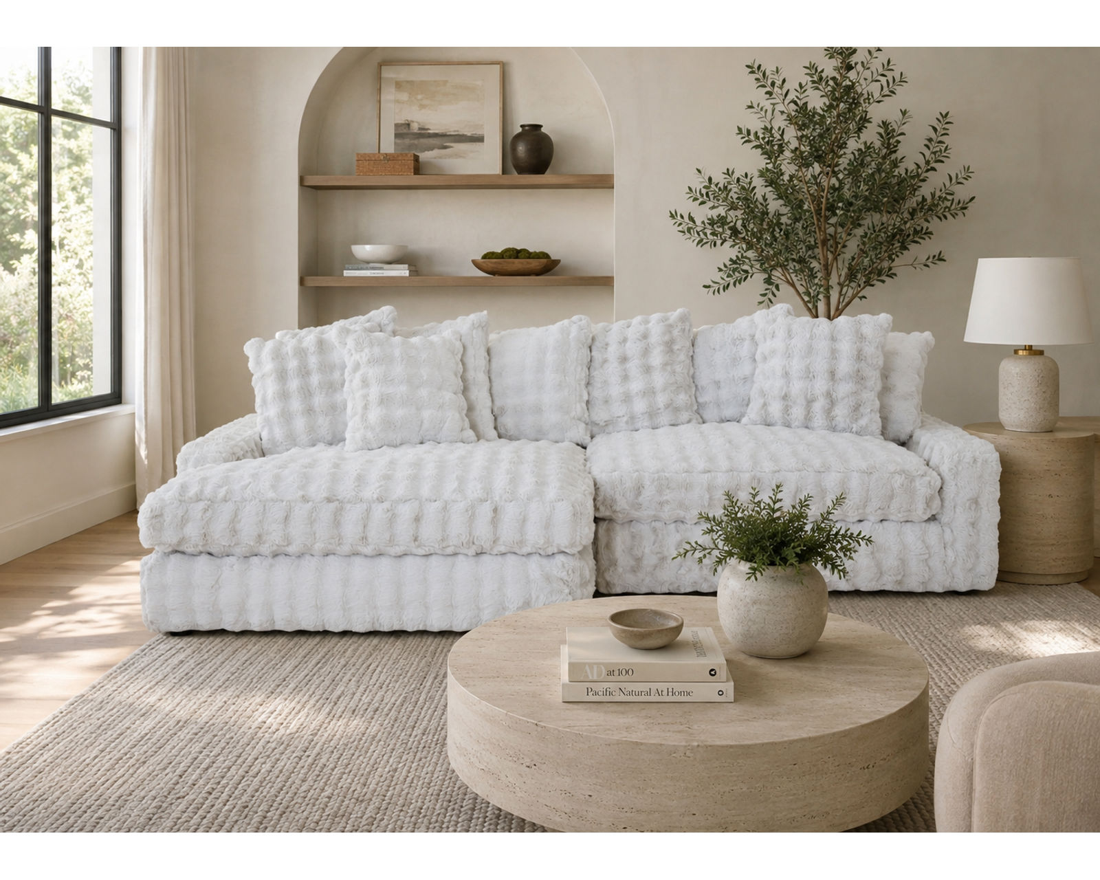 Angel 878 Modular Sectional (A Little Piece of Heaven — Oversized Comfort Made for Serious Lounging) 2 colors - Designer-Curated. Perfectly Coordinated. Surprisingly Affordable.