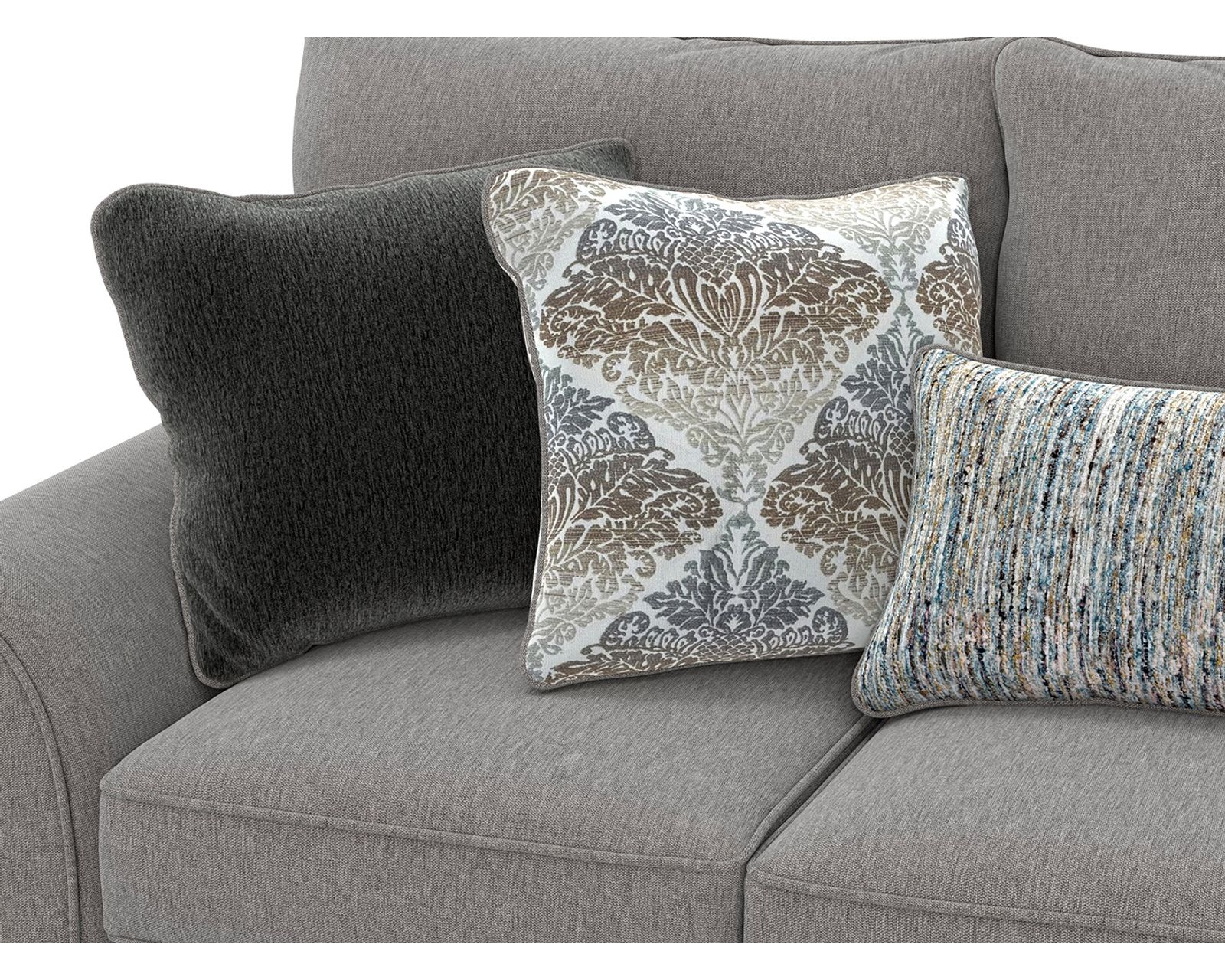 Alden 96" Oversized Sofa (2 colors) includes pillows - Quality You Can Feel. Value You Can Trust.