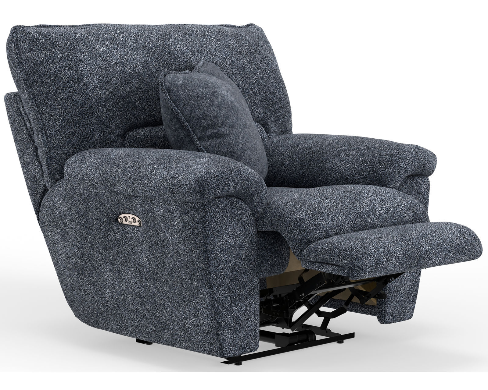Paxon 90" Power Reclining Sofa with Power Headrests & Deep Seat Recline - 400 lb. per seat (includes pillows) - Heavy Weight Capacity - 400 lb. per seat