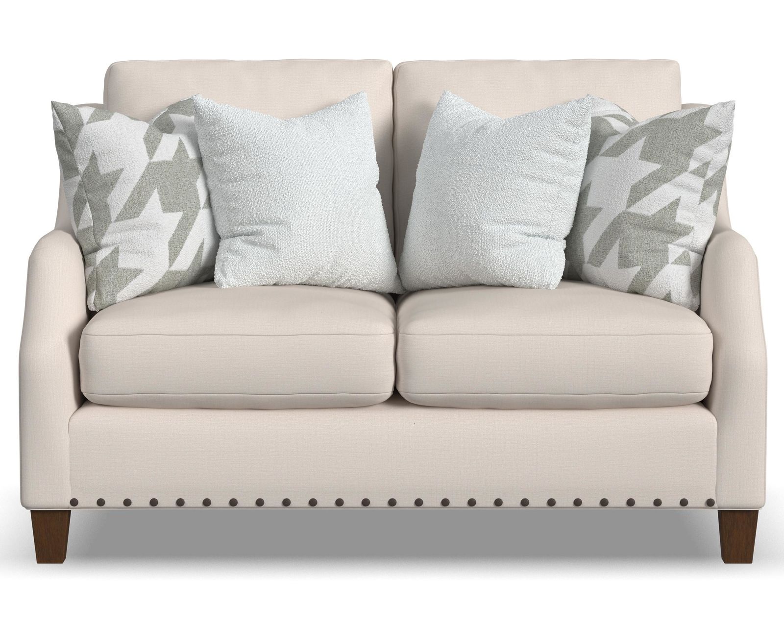 Gianna 7824 Chair (+100 fabrics) - Gianna Nail Head Loveseat