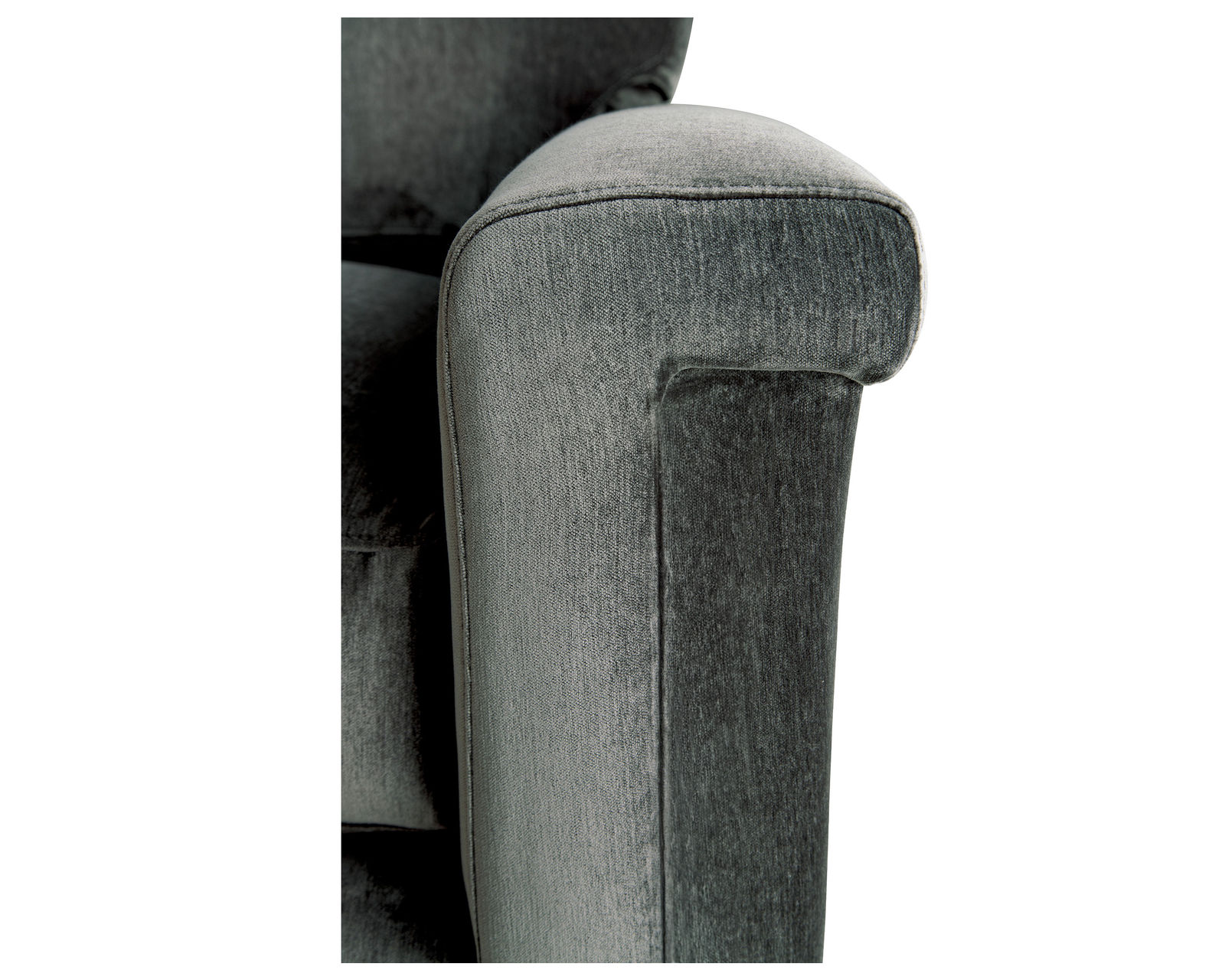 Bel Air 92" Modern Sofa (+100 performance fabrics) - Distinctive padded arm