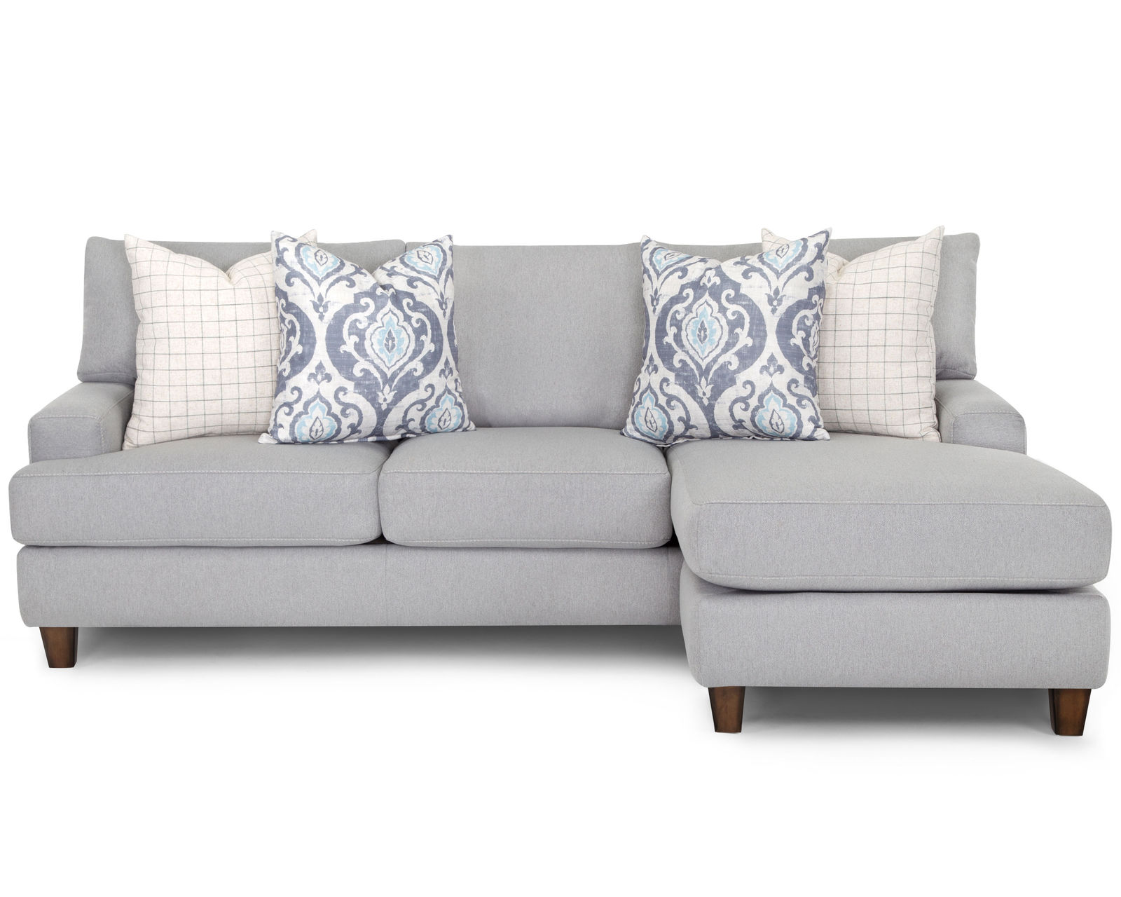 Bradshaw 95" Sofa with Reversible Chaise Ottoman (Includes pillows) - Take an Extra 25% Off this Sofa Chaise with Reversible Ottoman