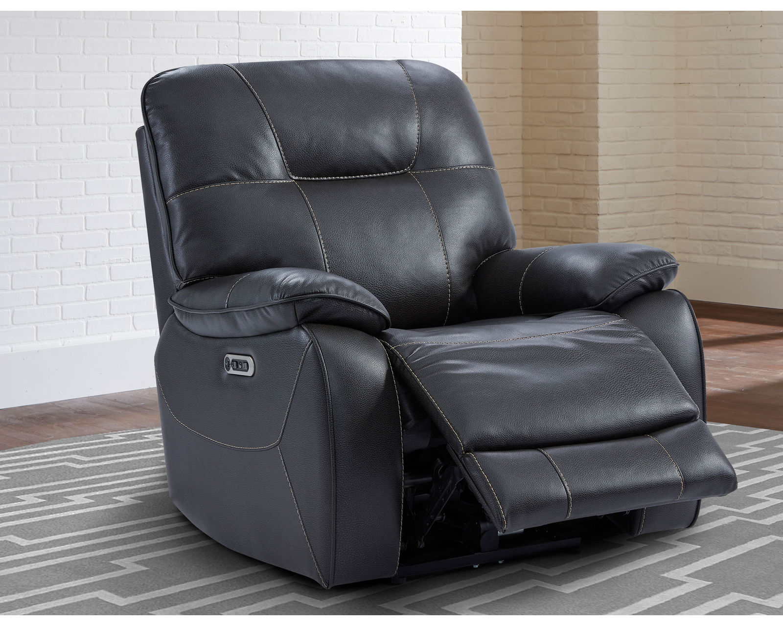 Axel Power Headrest Power Recliner in Ozone (In stock)