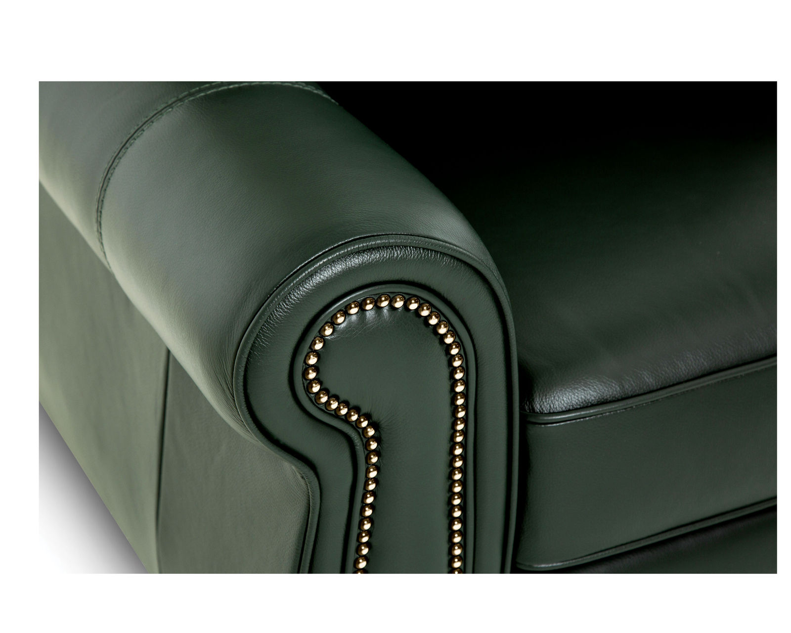 Viceroy 77492 Sectional (+100 leathers) - Choice of nailhead finish