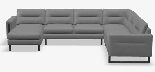 Layout G: Three Piece Sectional.  61" x 145" x 103"