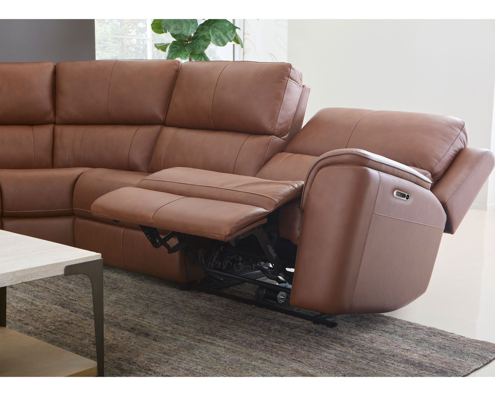 Henry Zero Gravity Reclining Sectional w/ Power Recline - Power Headrest and Power Lumbar (+3 colors) In stock - Zero Gravity Reclining Mechanism