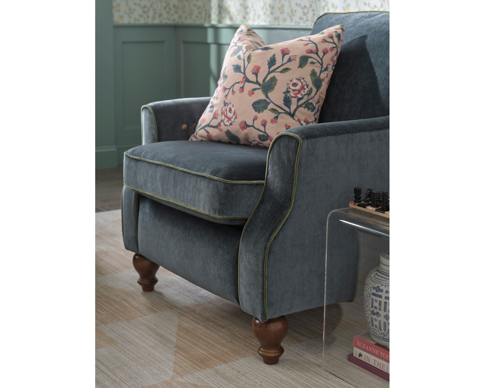 Erin & Ben Adeline Incliner Chair (+50 fabrics) - 	Adeline Incliner Chair
