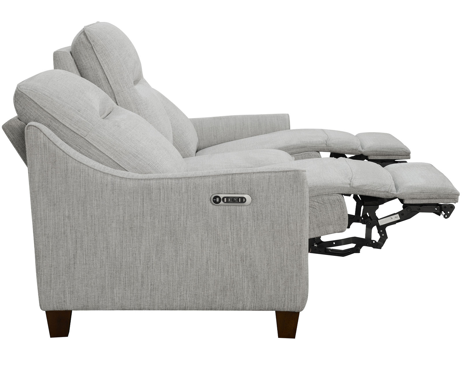 Madison 83" Power Cordless Reclining Sofa (Powered by Free Motion) Muslin (In stock - Fast shipping) - Madison Power Cordless Reclining Sofa