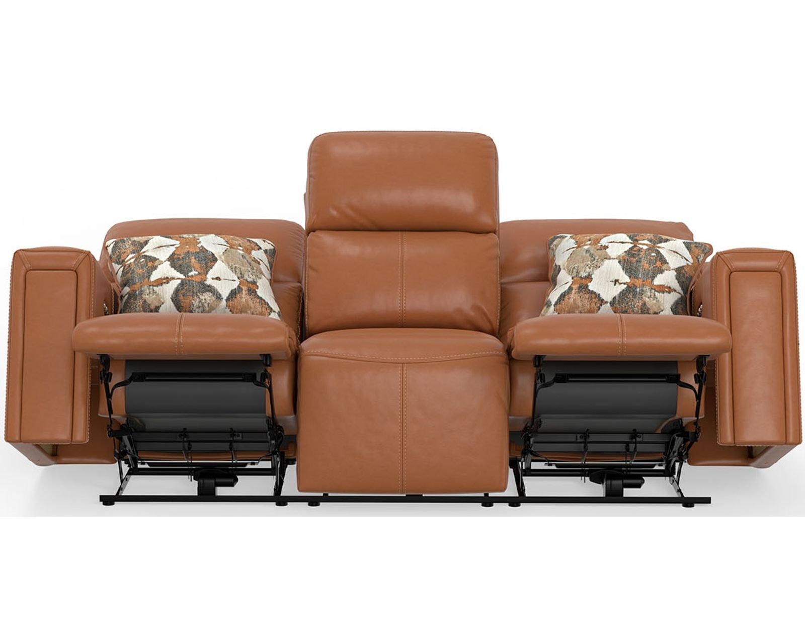 Arezzo 87" Zero Gravity Power Headrest Power Reclining Leather Sofa (2 colors) - Engineered for Relaxation. Crafted for Life.