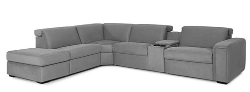 Layout J:  Five Piece Sectional 138" x 124"