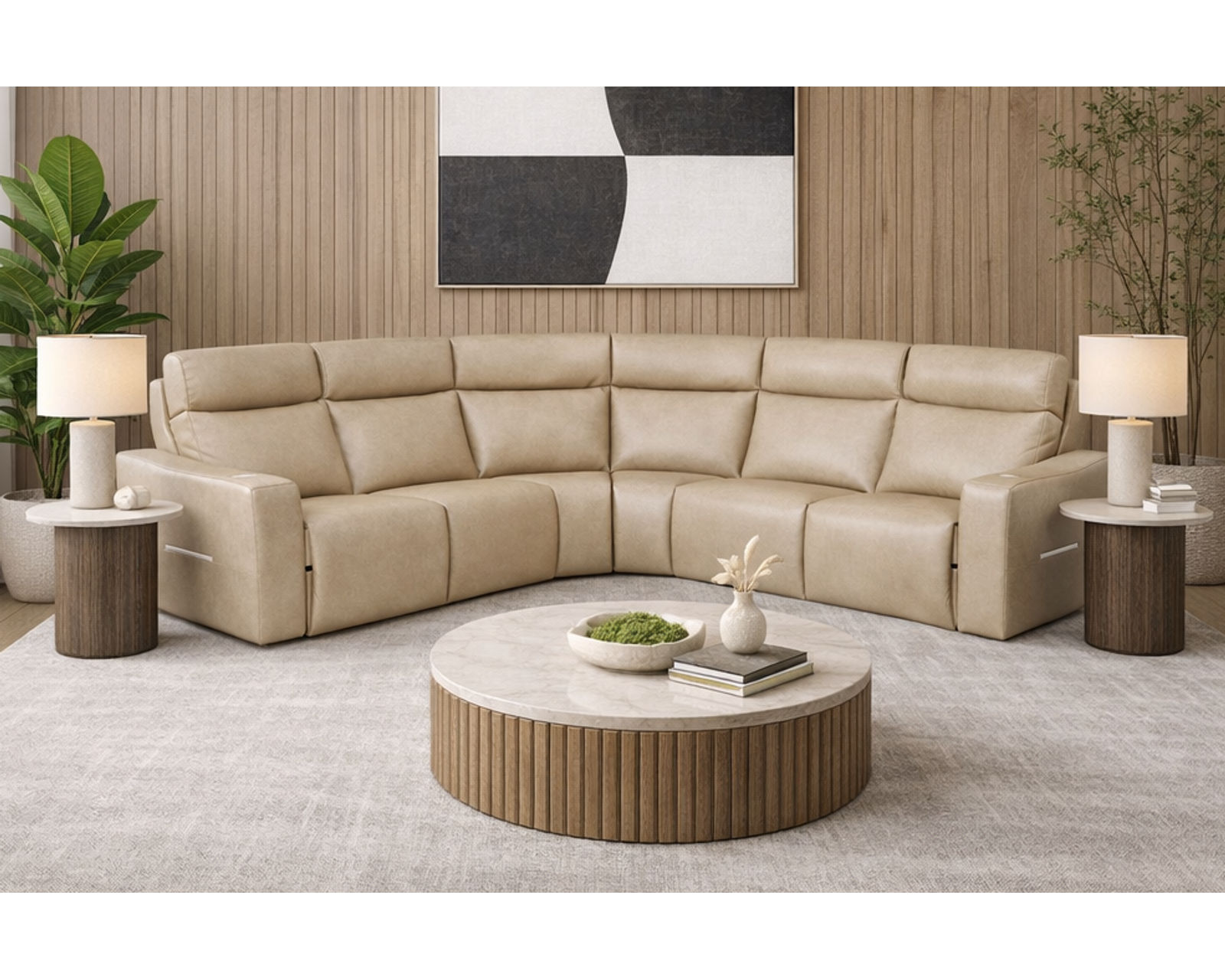 Audrey 4050 Power Headrest Power Reclining Sectional (standard and wide seat widths) +140 leathers - Designed for Comfort. Built for Life. Priced for You.