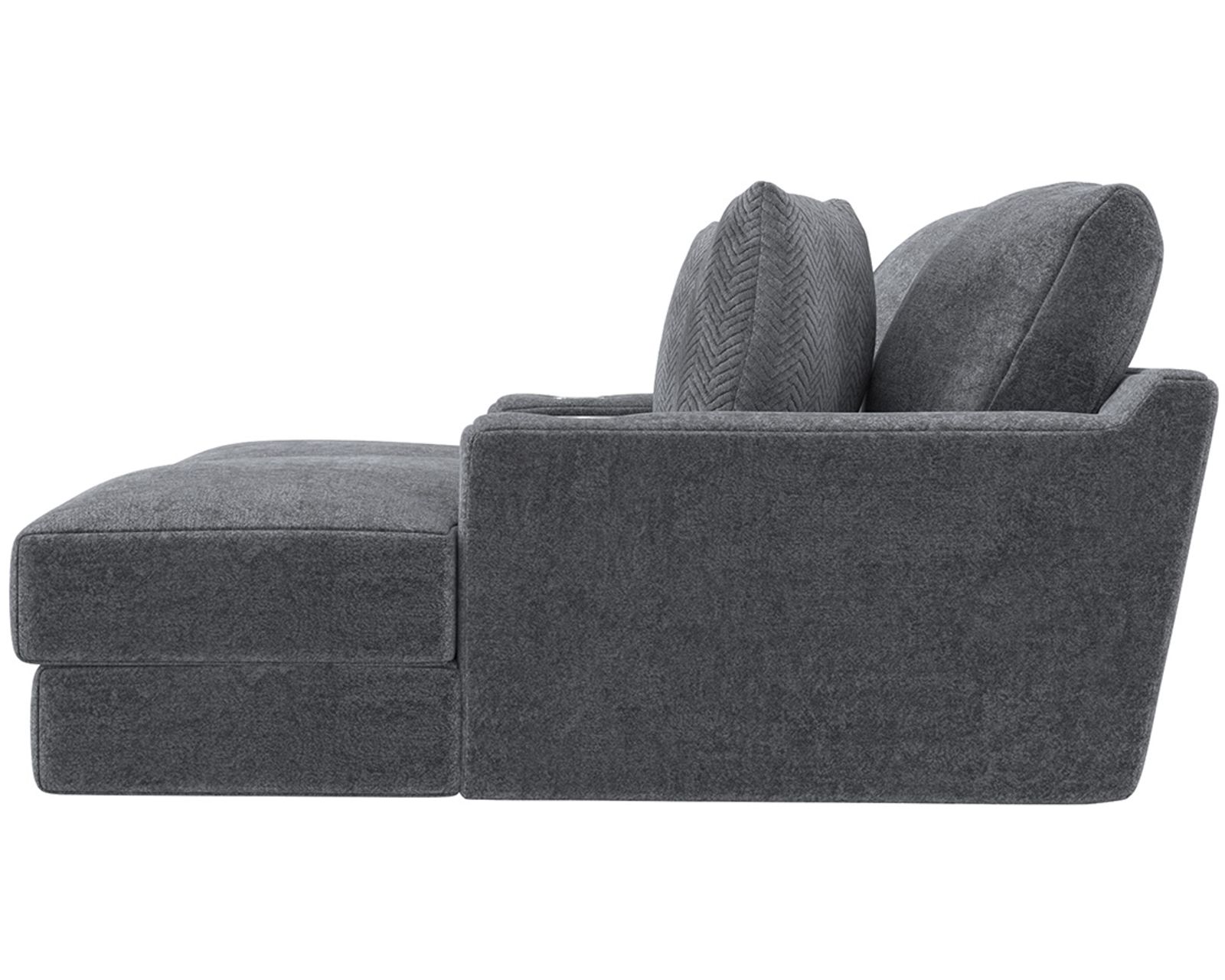 Cozy Double Wide 88" Home Theater Chaise (2 colors) Includes pillows - More Comfort. More Value. More Jackson.