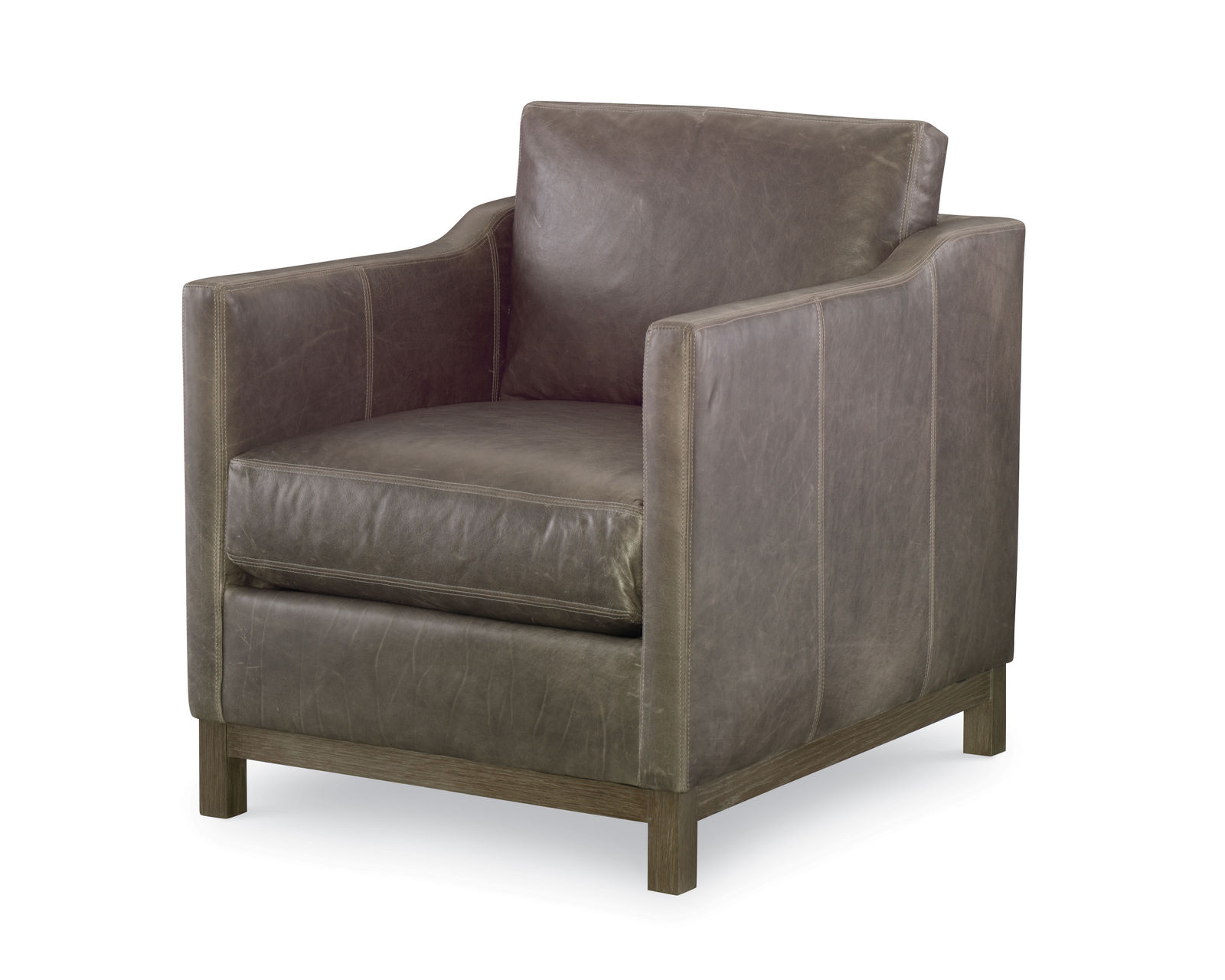 Ryan 84" or 96" Leather Sofa (+45 leathers) - Ryan Leather Chair