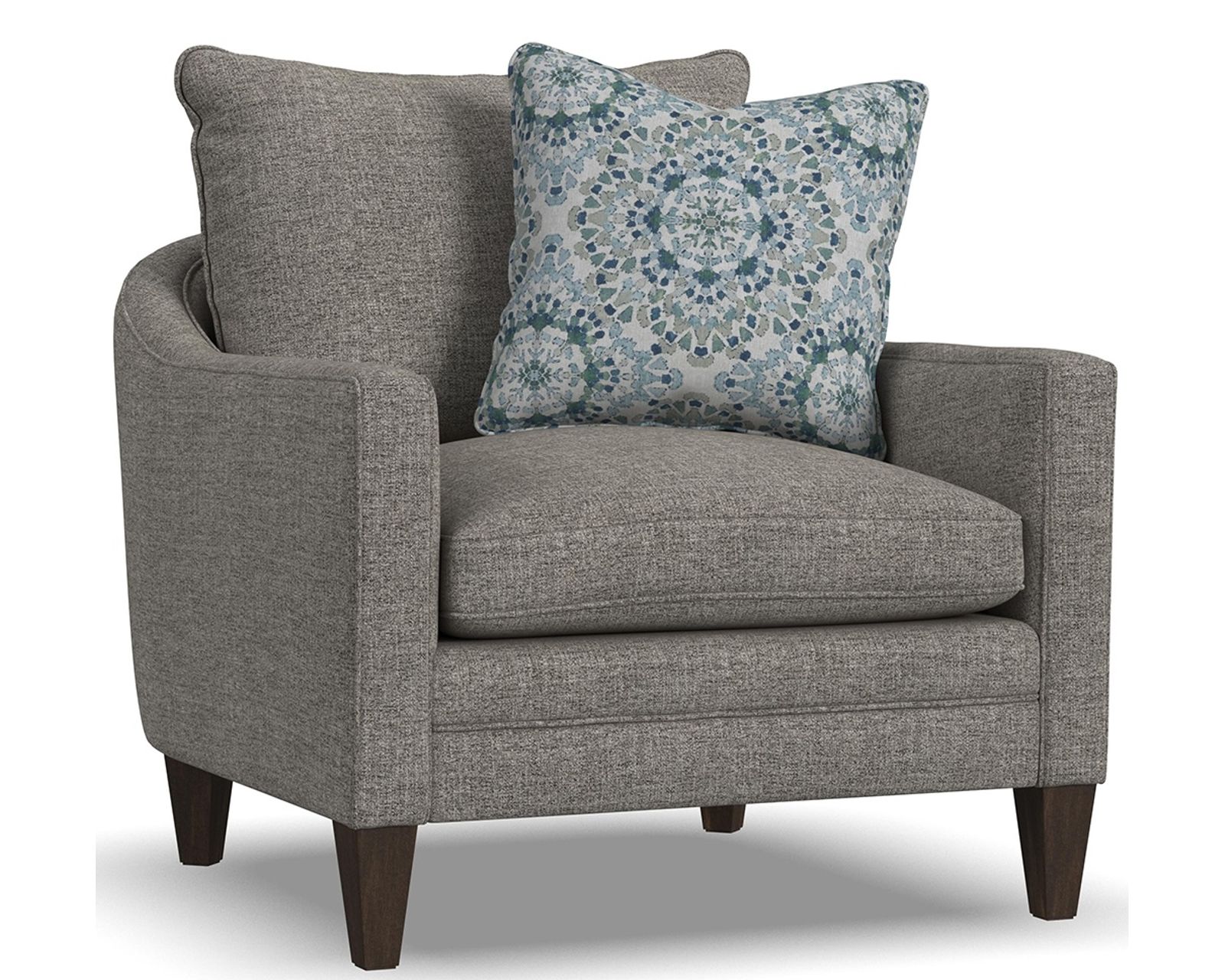 Eleanora 7572 Skirted Accent Chair (+100 fabrics) - Eleanora Accent Chair
