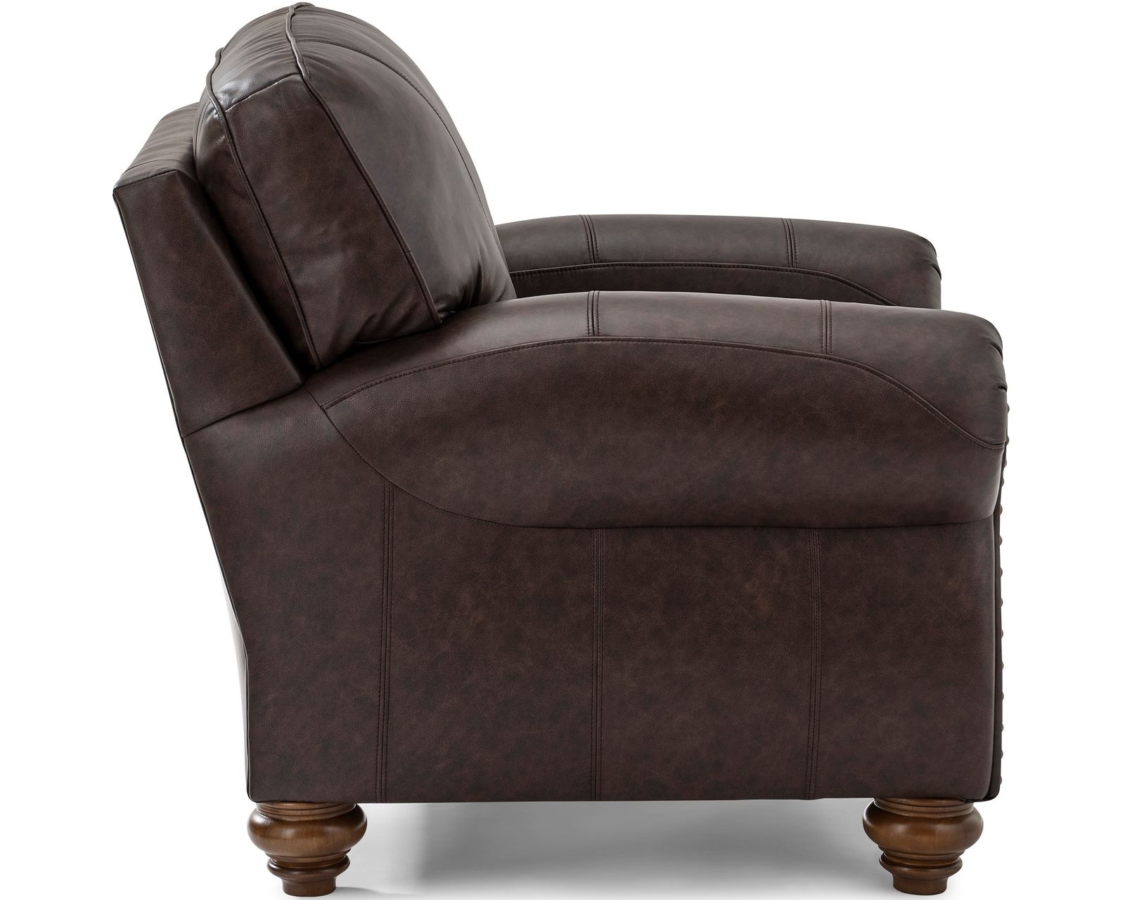 🎣 Noble 83" Leather Sofa - Noble Leather Chair