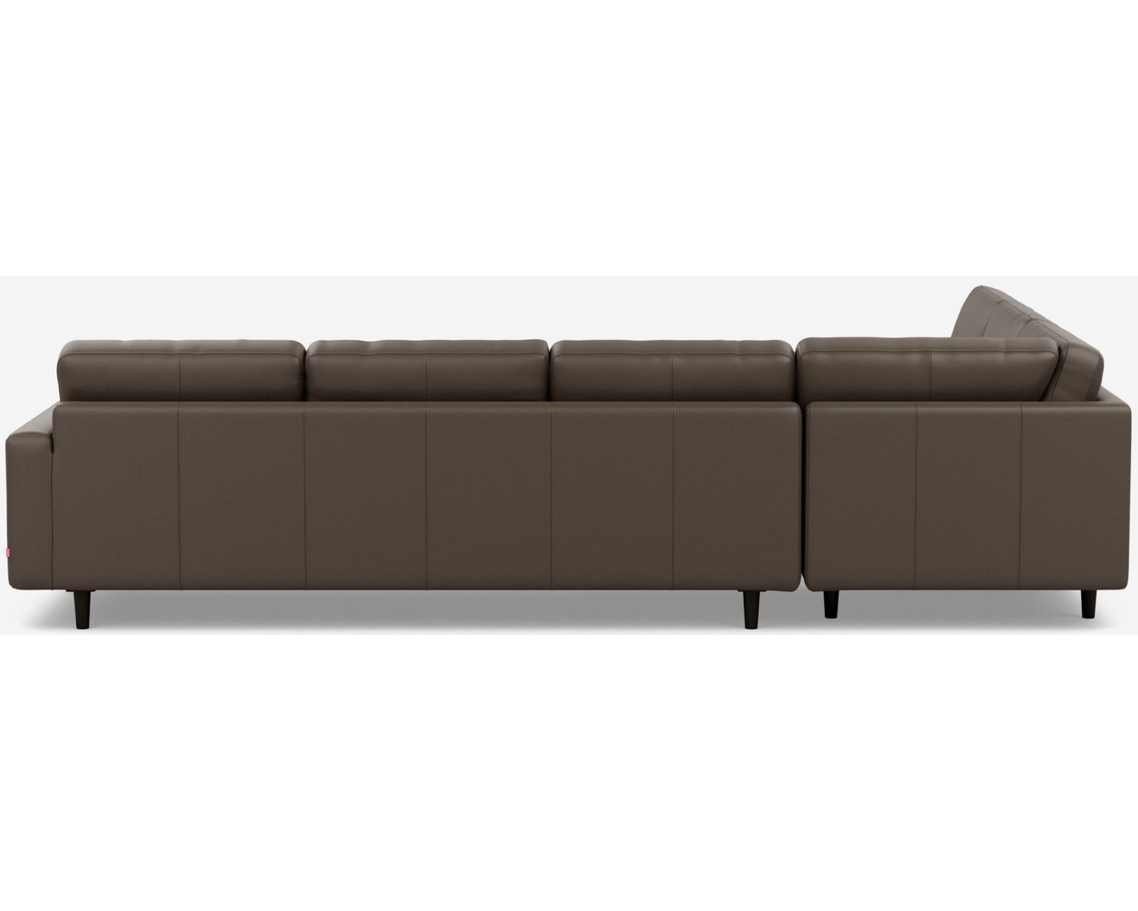 Oskar 77158 Sectional (124" x 95") +100 leathers - Layout A:  Two Piece Sectional 95" x 124"
