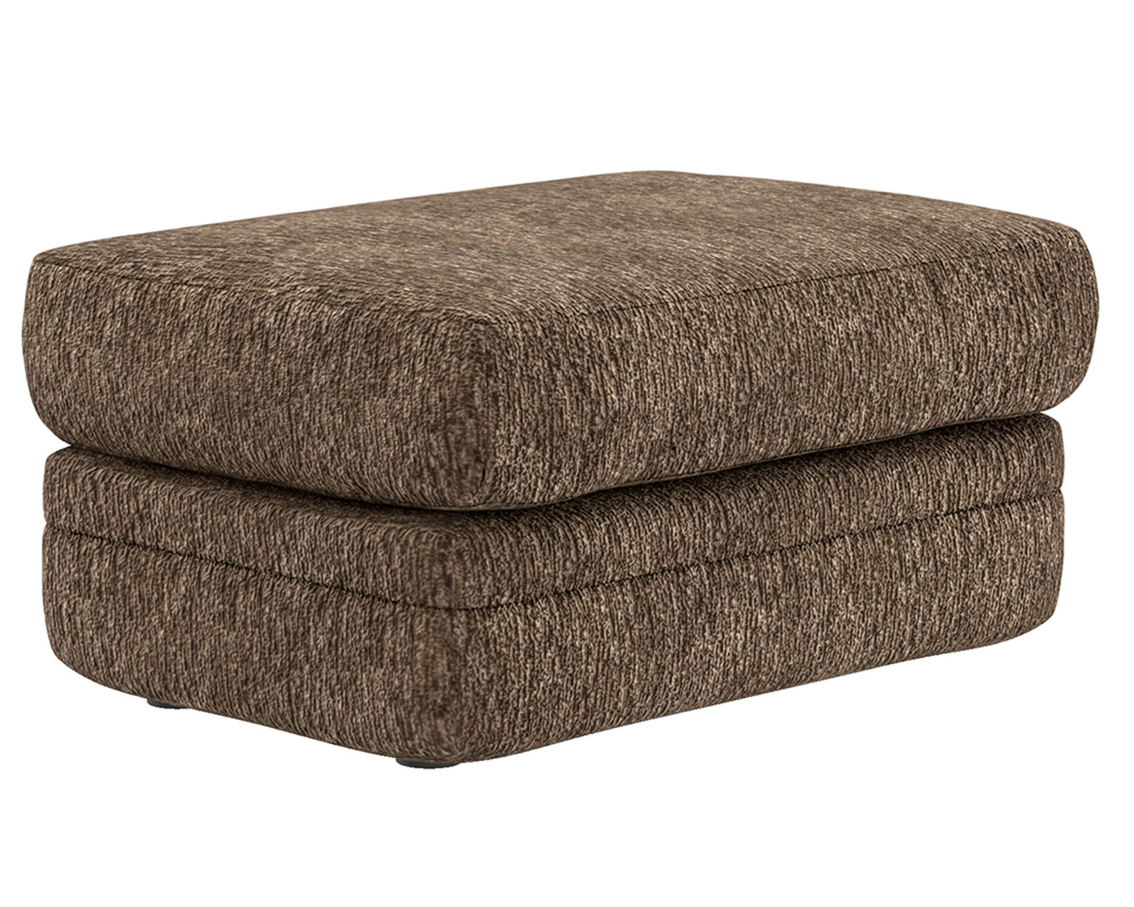 Tyson 93" Sofa (2 colors) includes pillows - Tyson 26" x 35" Ottoman Shown in Fabric Hazel